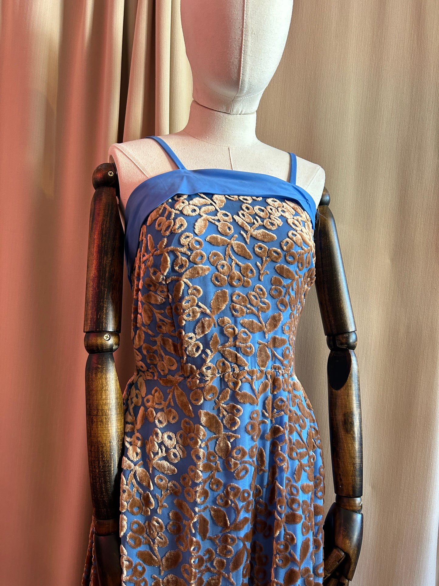 Devoré Velvet Gown