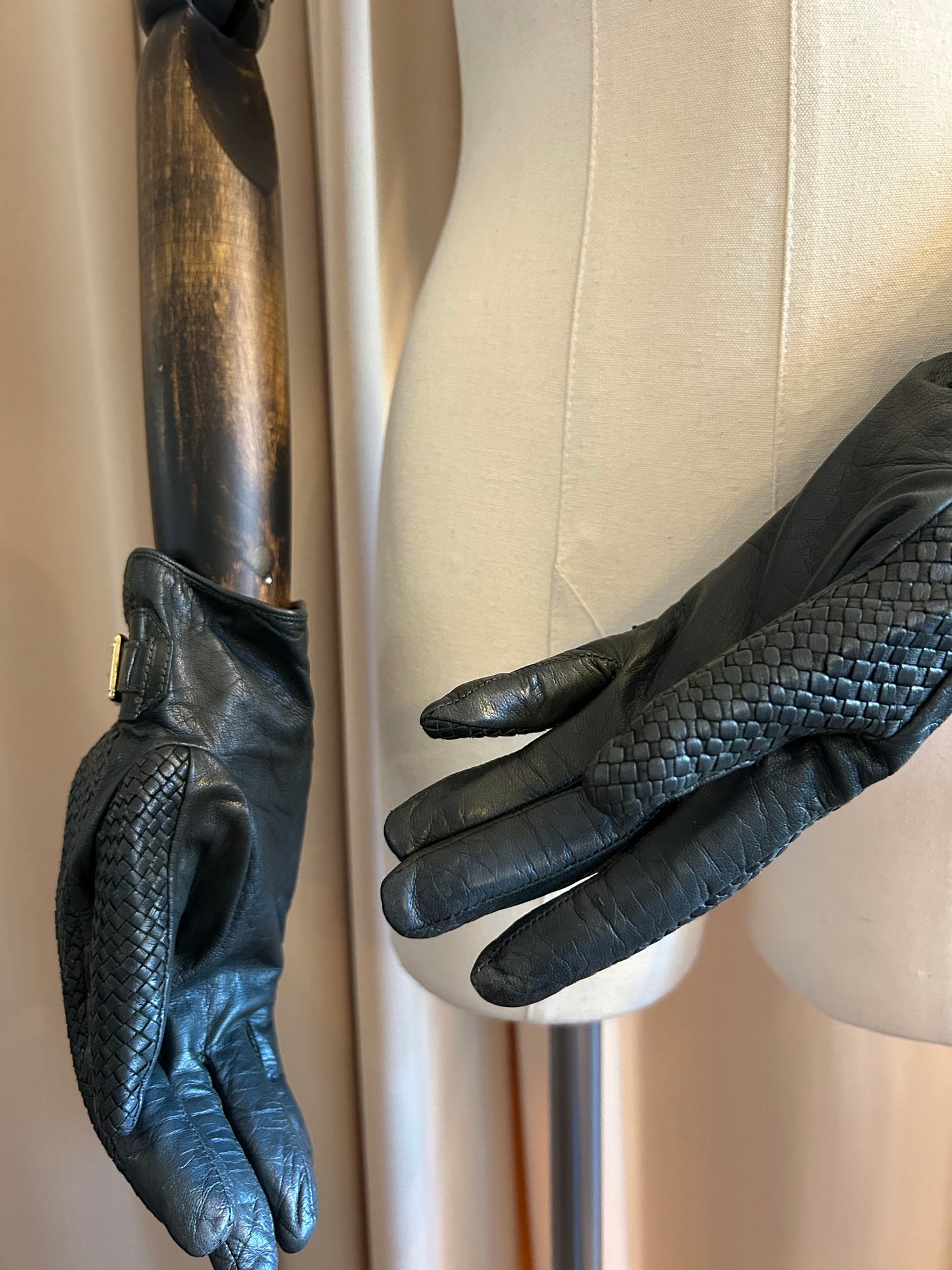 Burberry Leather Gloves