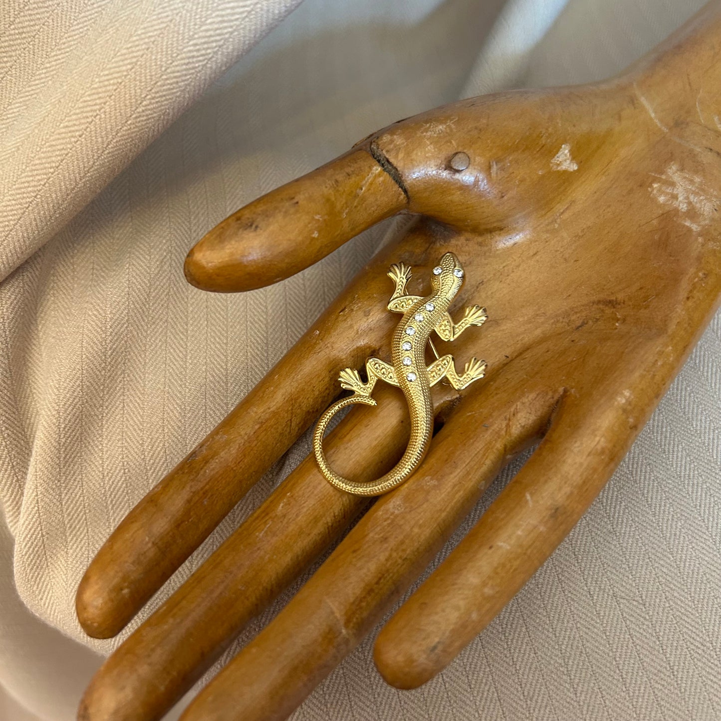 Lizard Brooch