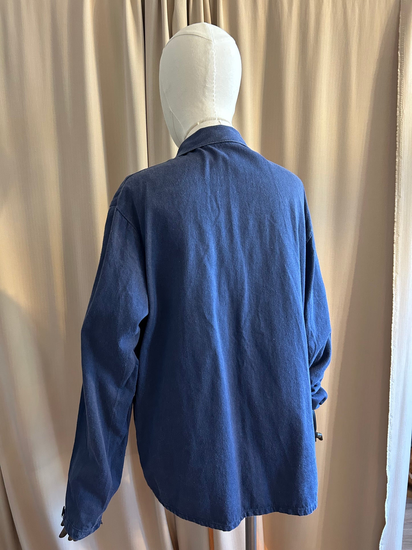 Distressed French Workwear Jacket