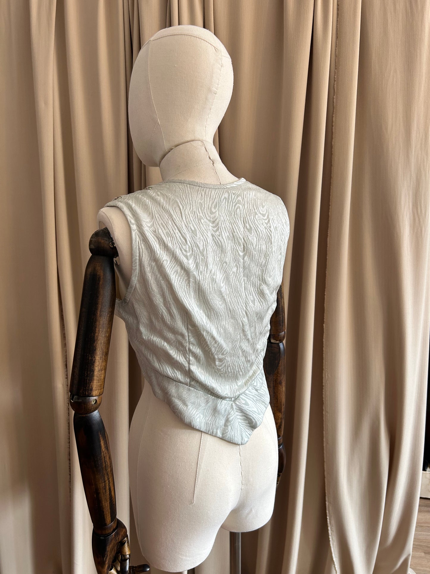 Silver Costume Waistcoat