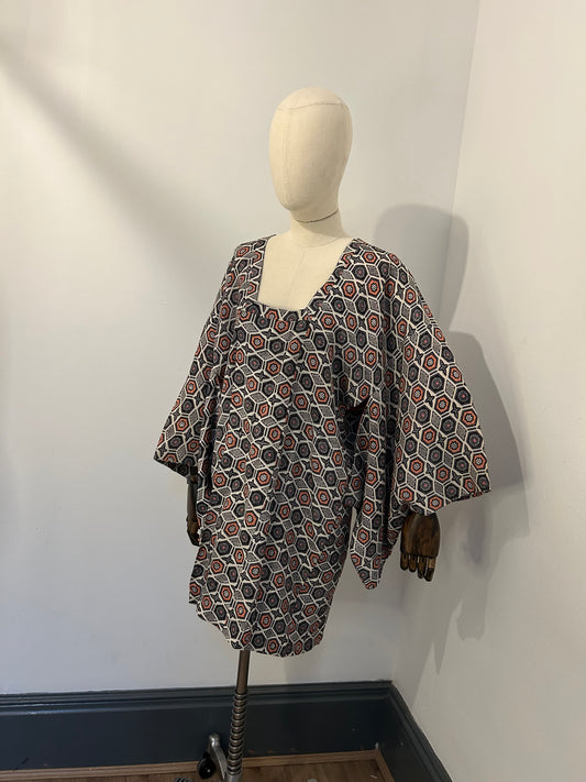 Geometric Printed Haori