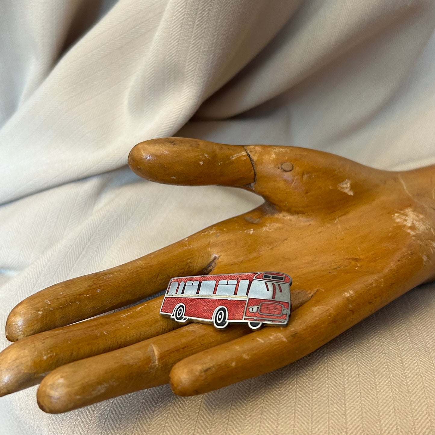 Enamel Bus Pin