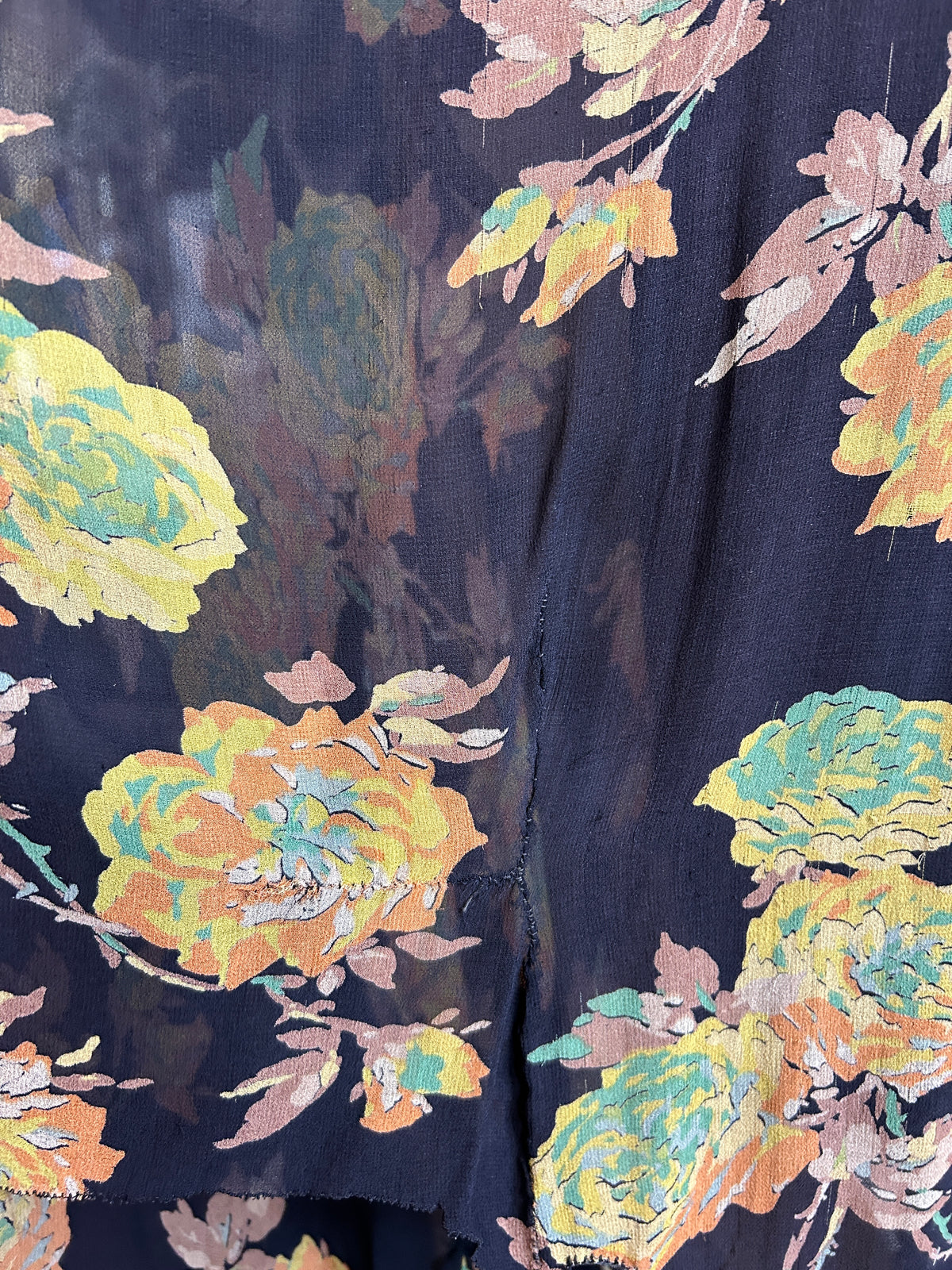 20s Floral Dress