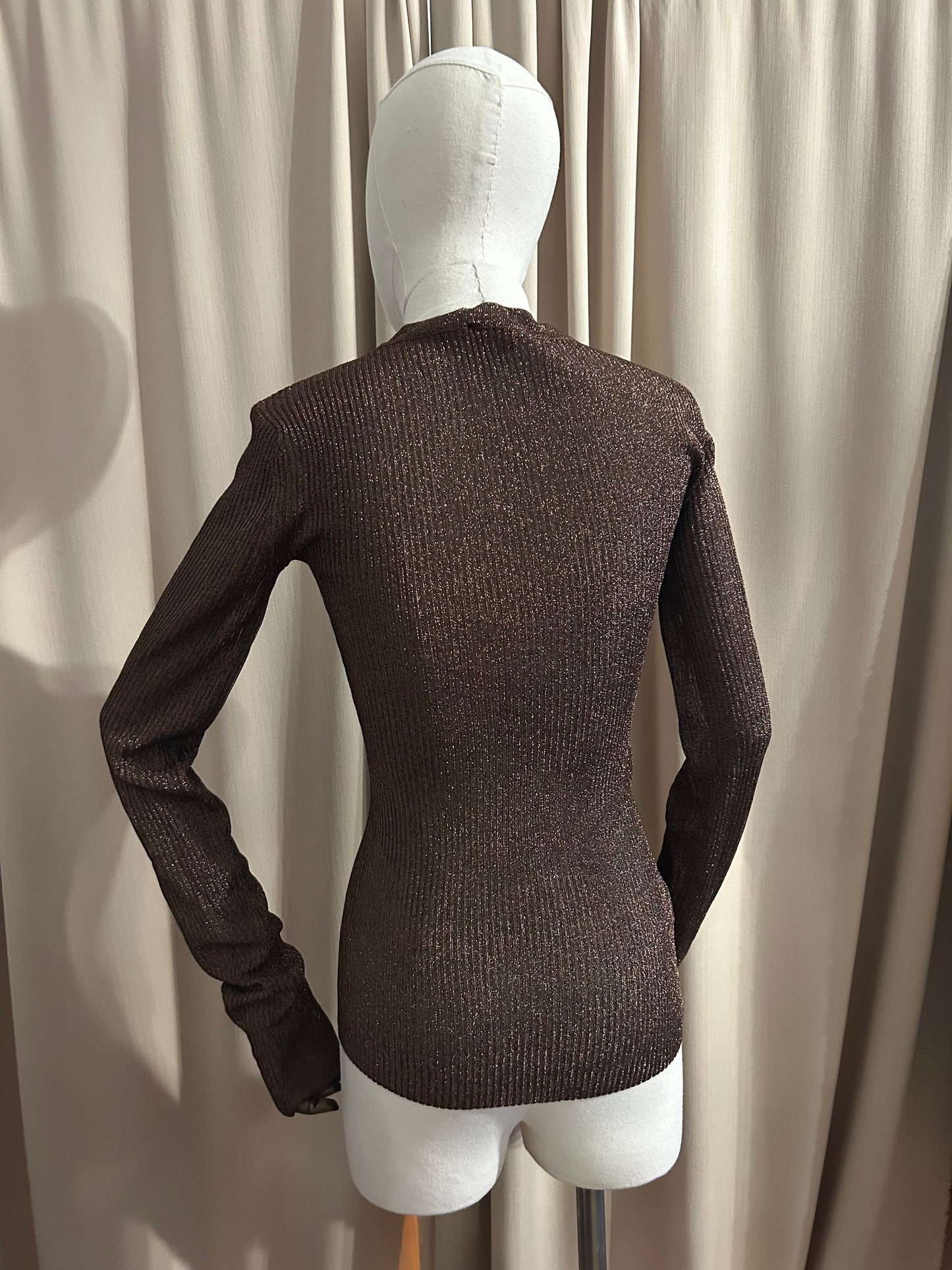 Solace London Glitter Rollneck