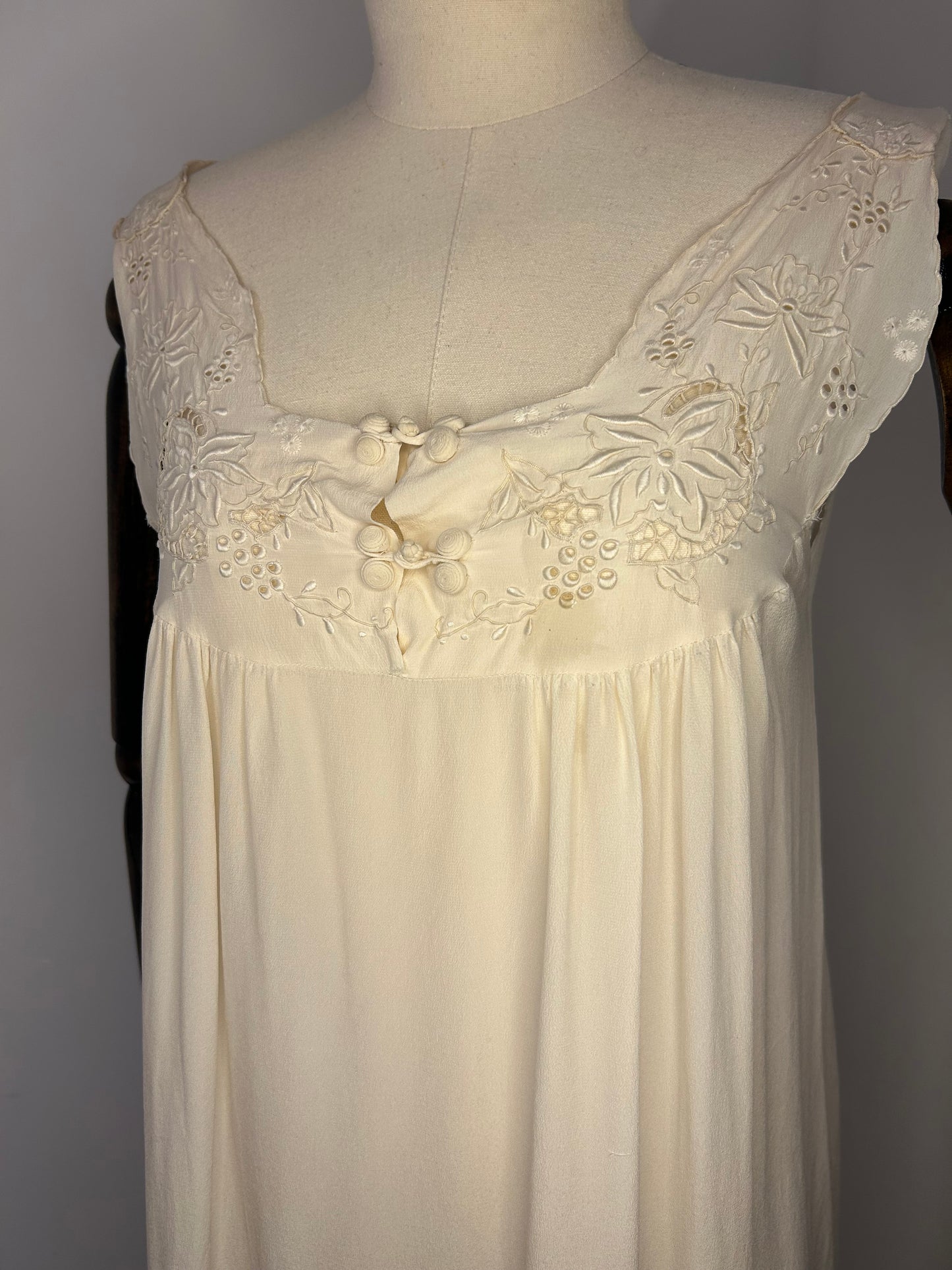 Antique Silk Nightgown