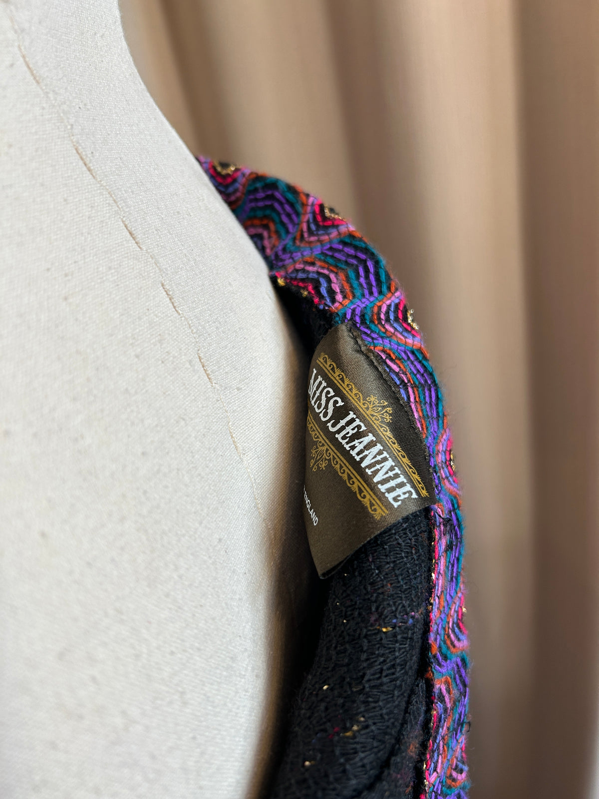 70s Woven Maxi Skirt