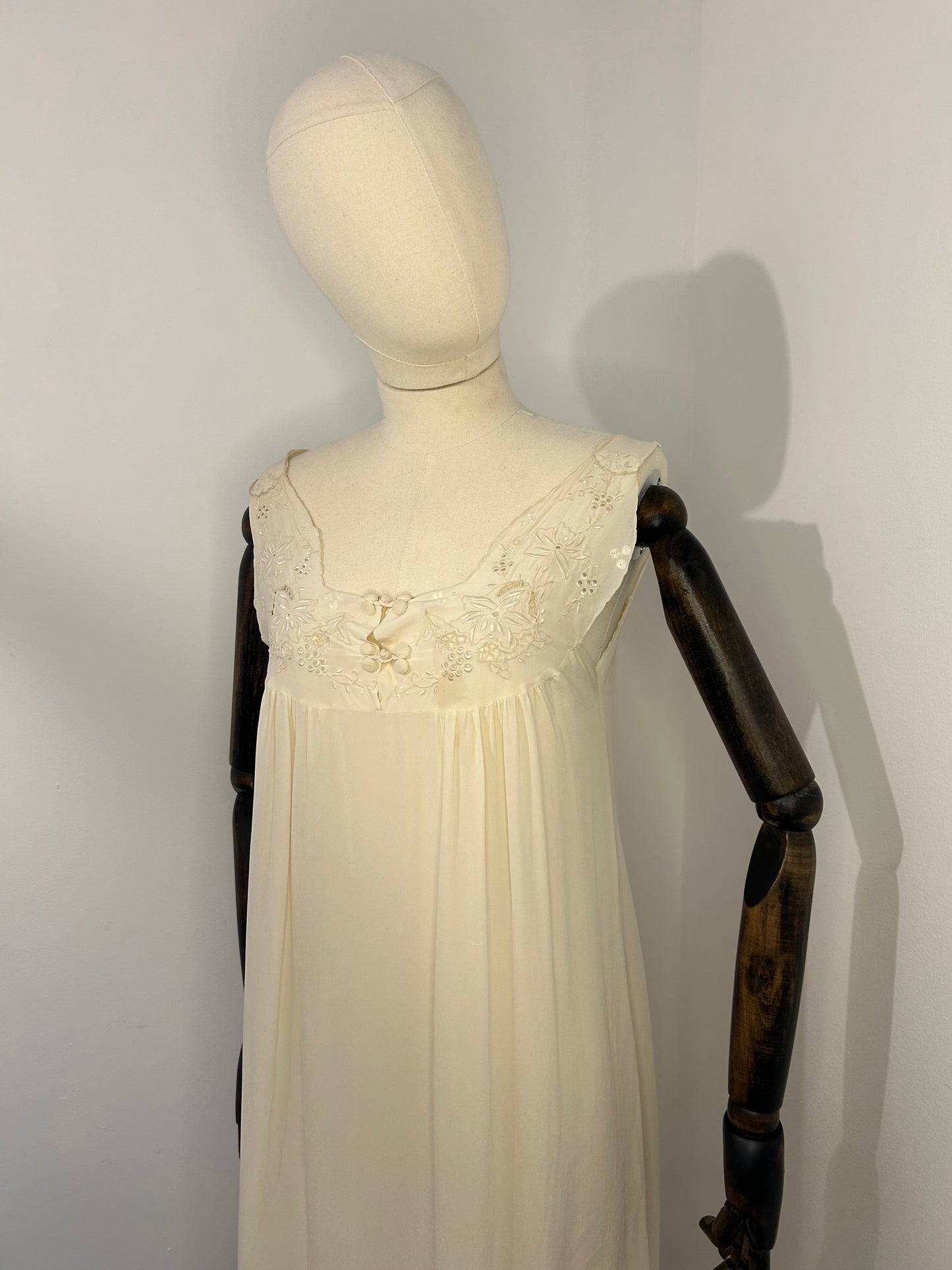 Antique Silk Nightgown