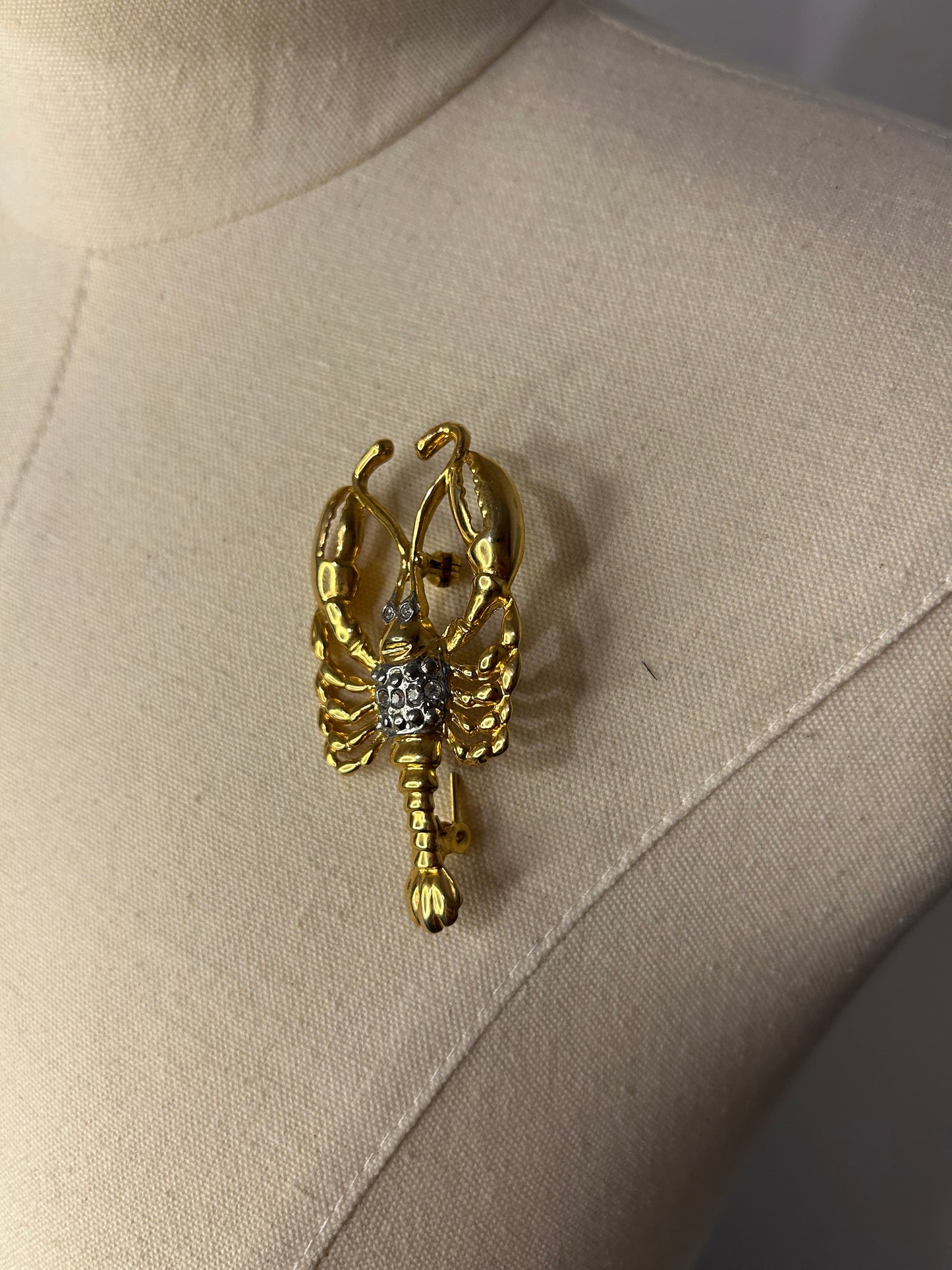 Lobster Brooch