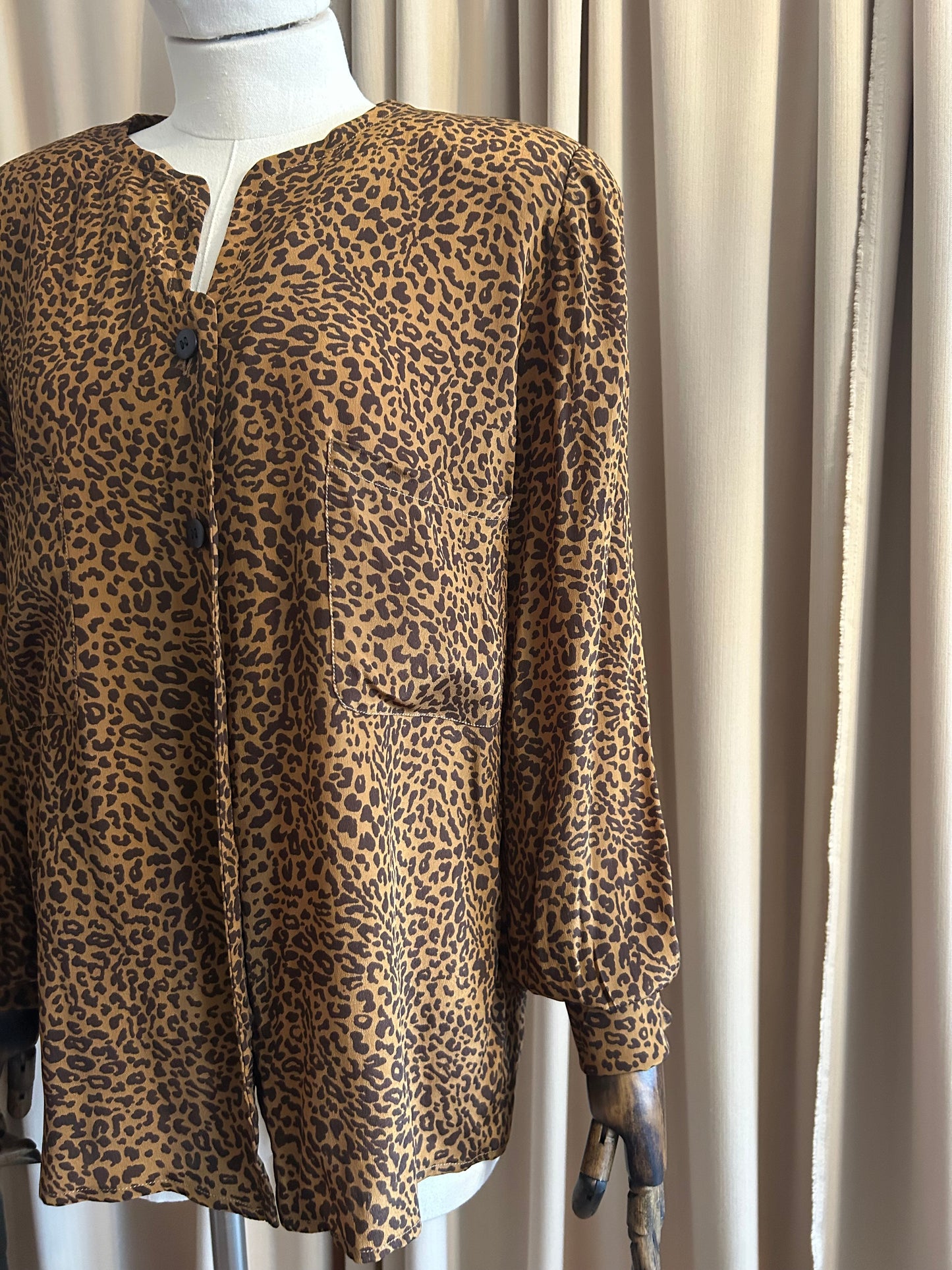 Leopard Valentino Blouse