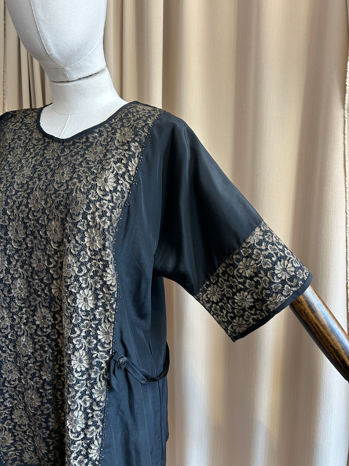 20s Lamé Tabard Top