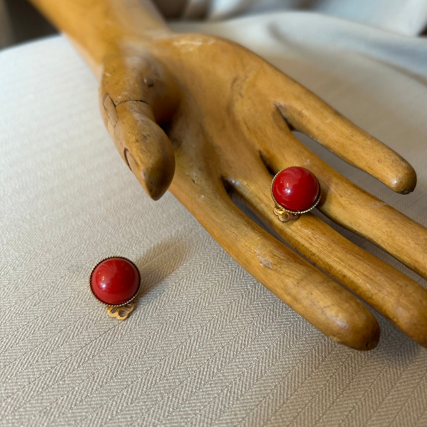 Little Red Clip Ons