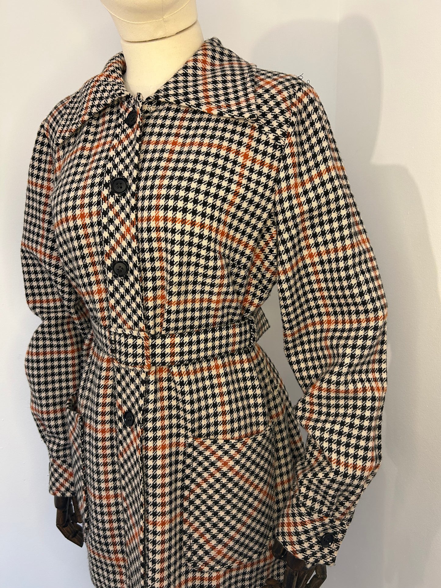 Wool Check Shacket