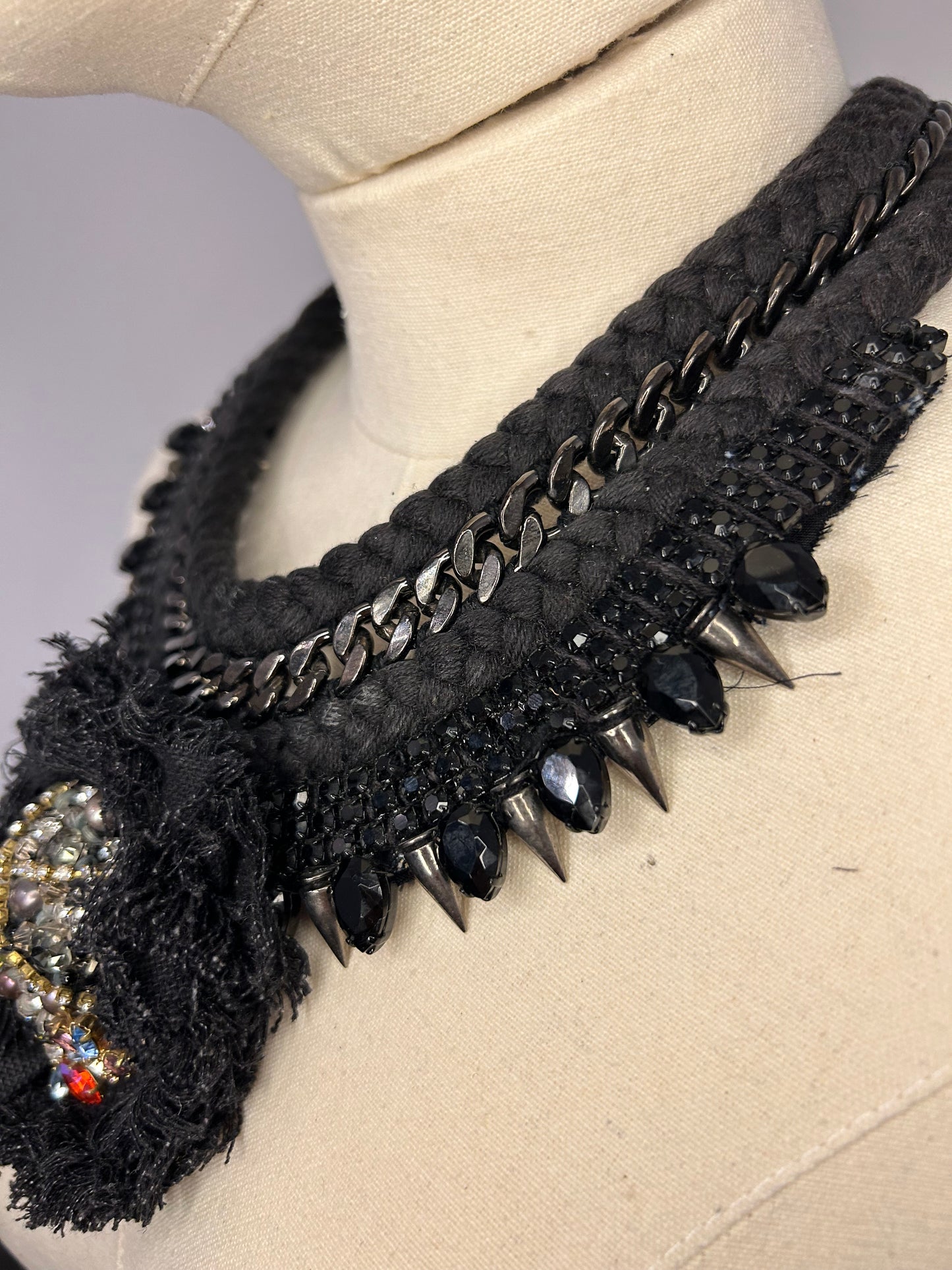 Black Handmade Necklace