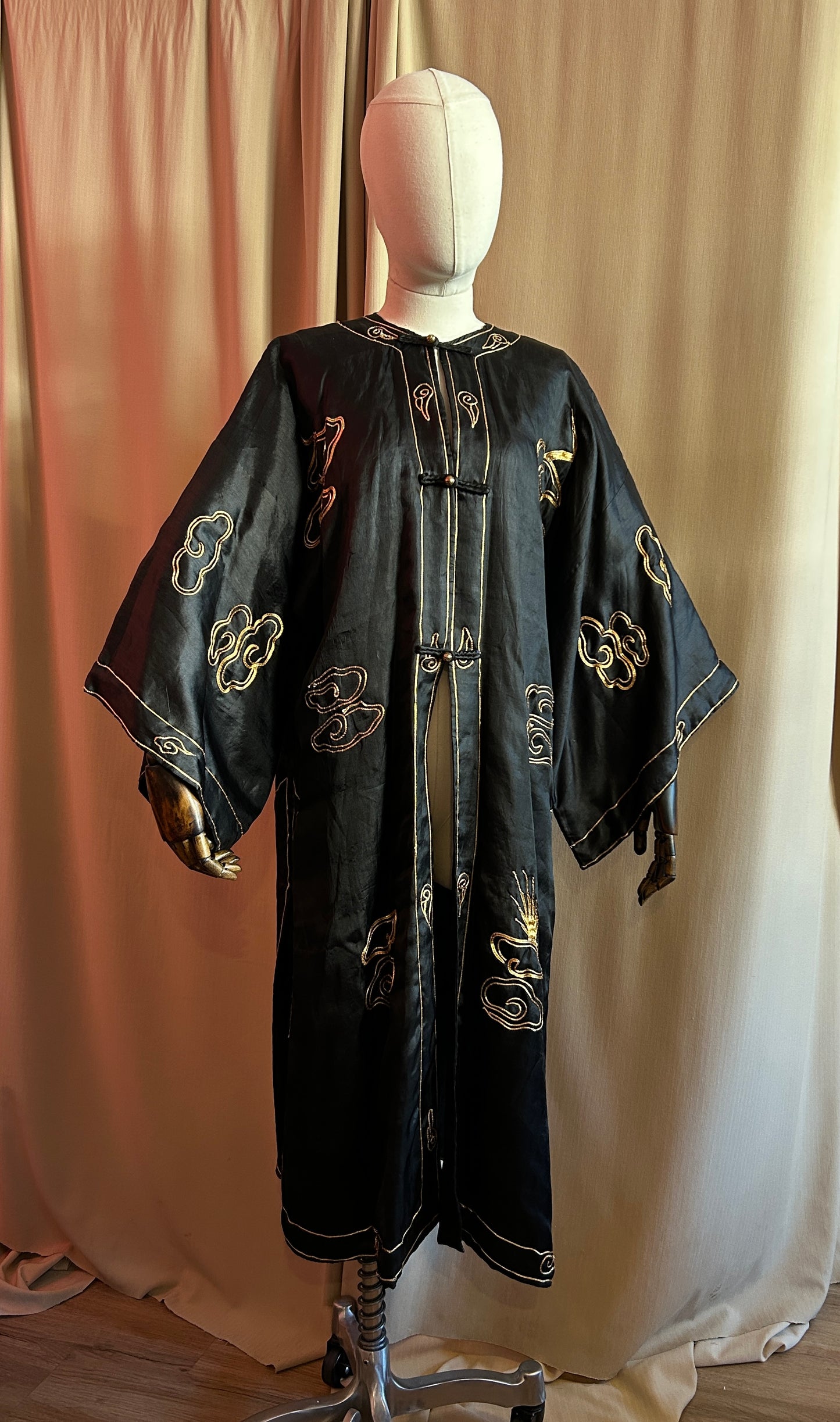 Silk Embroidered Robe