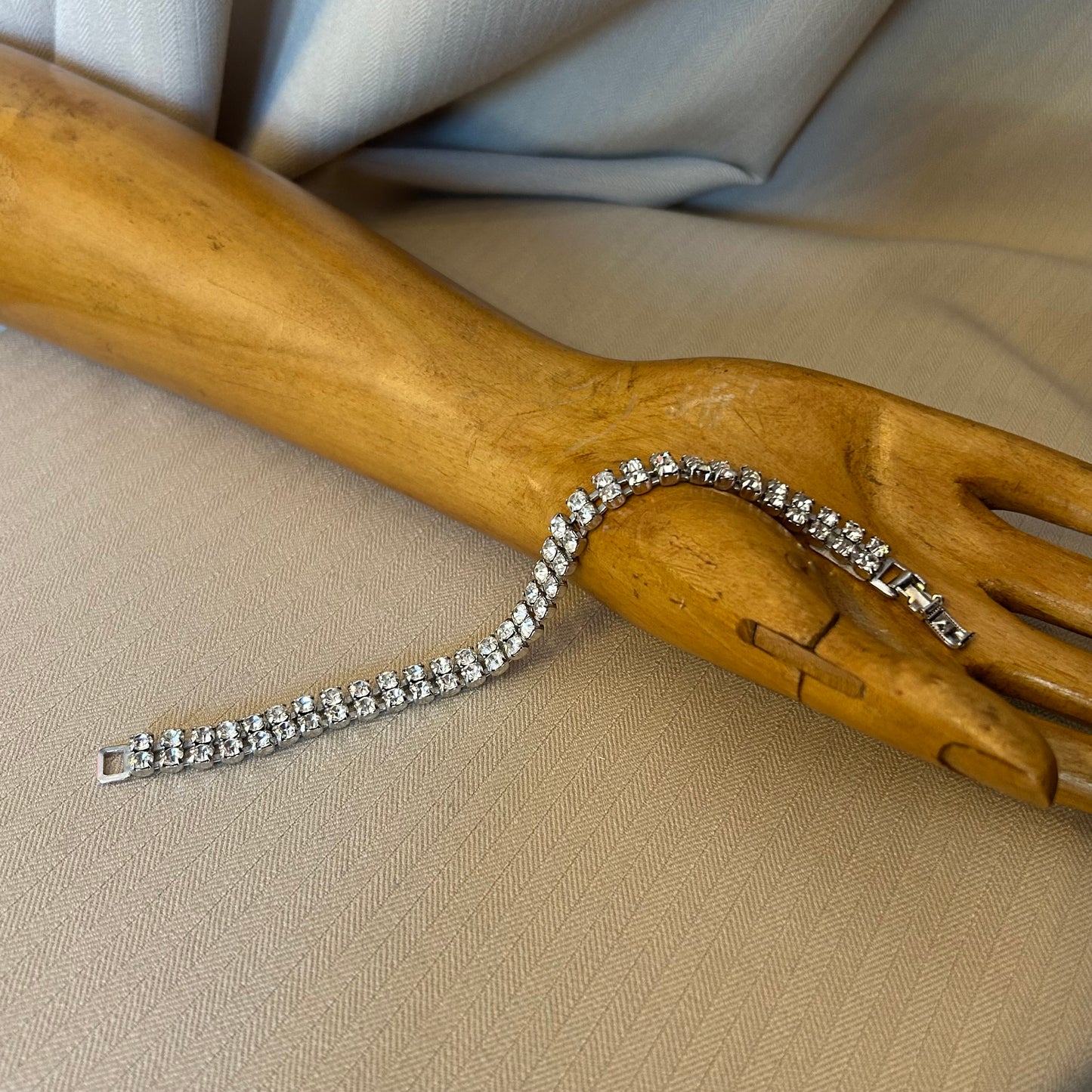 Simple Rhinestone Bracelet