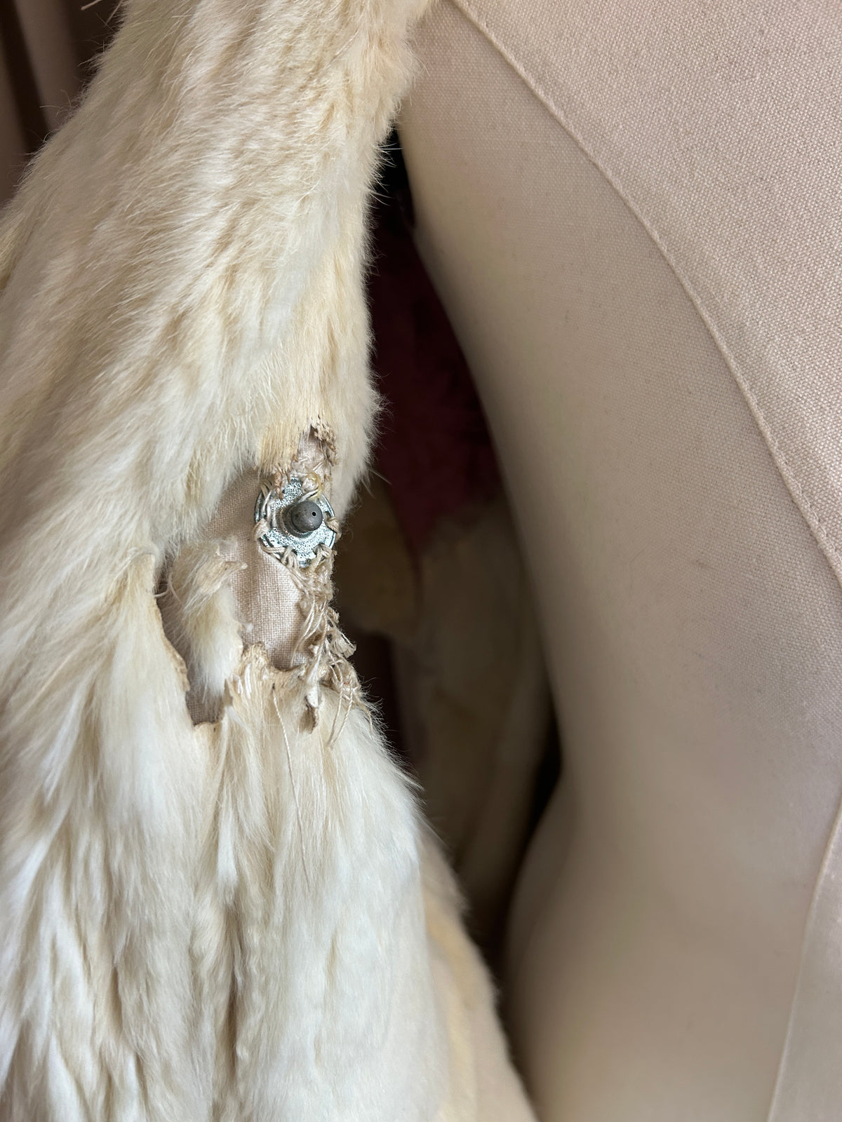 20s Fur Lined Gillet