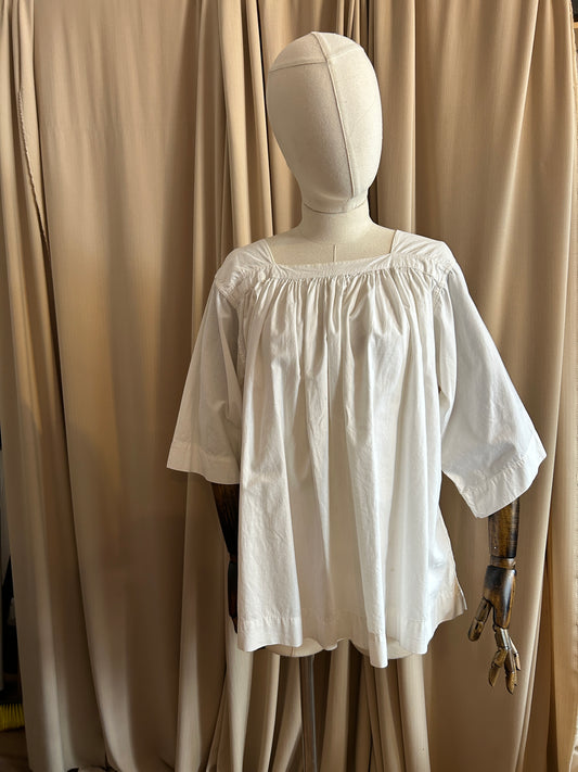 Irish White Cotton Blouse
