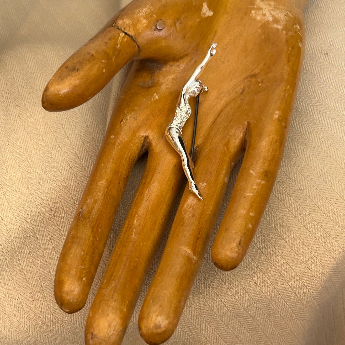 Diver brooch