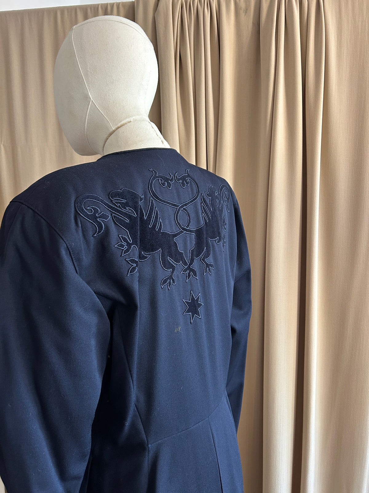 Navy Trouser Suit