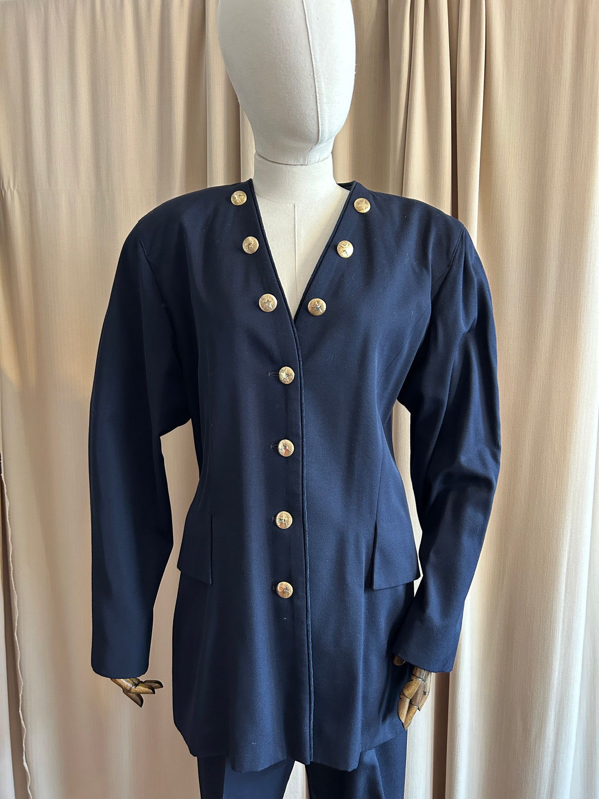 Navy Trouser Suit