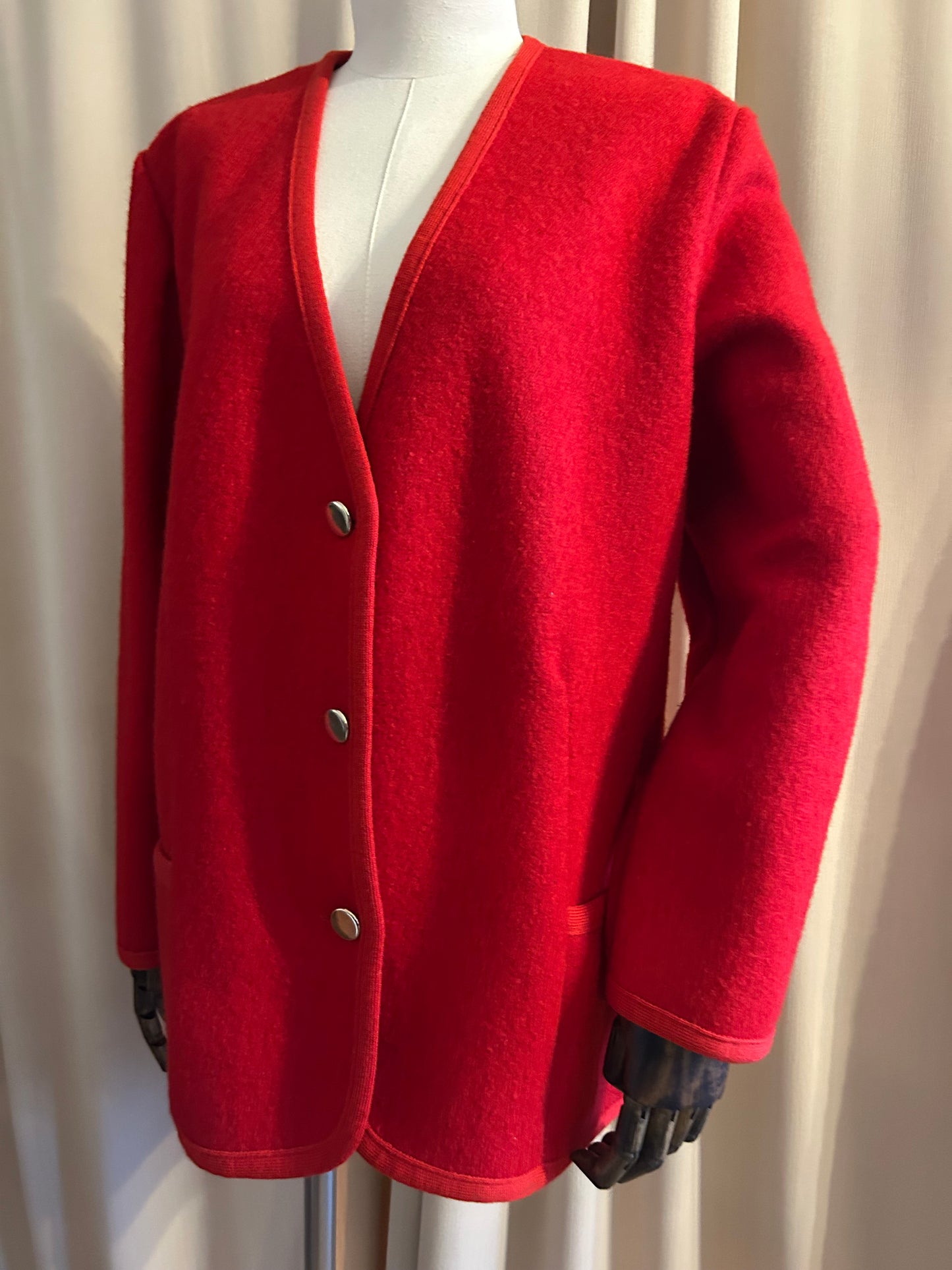 Scottish Red Cardigan