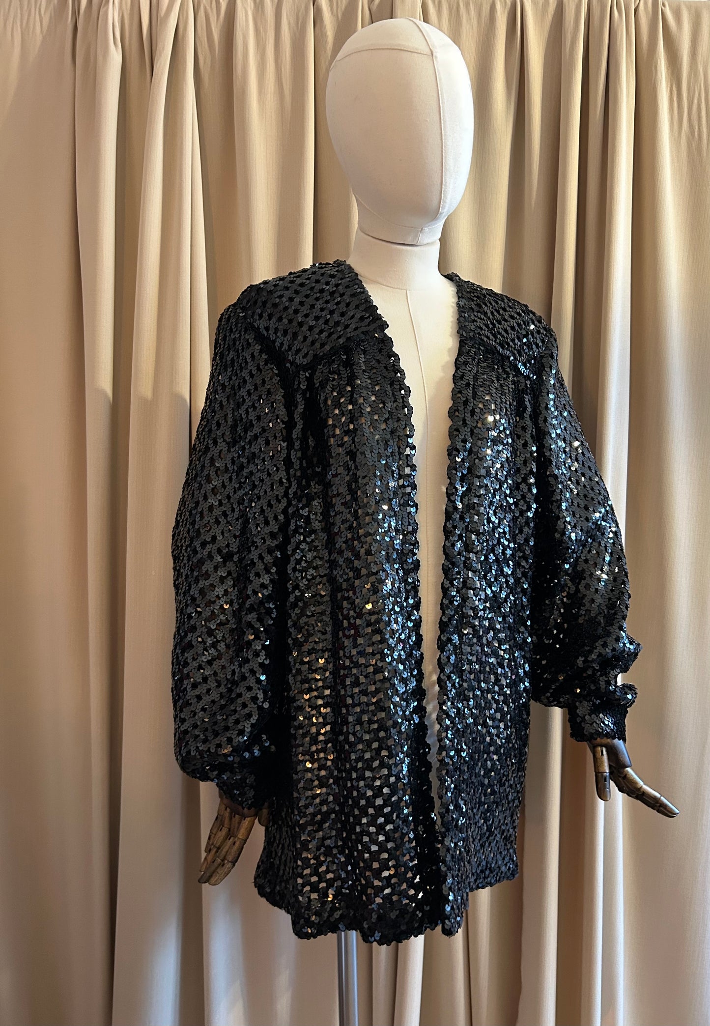 Ann Green Sequin Cardigan