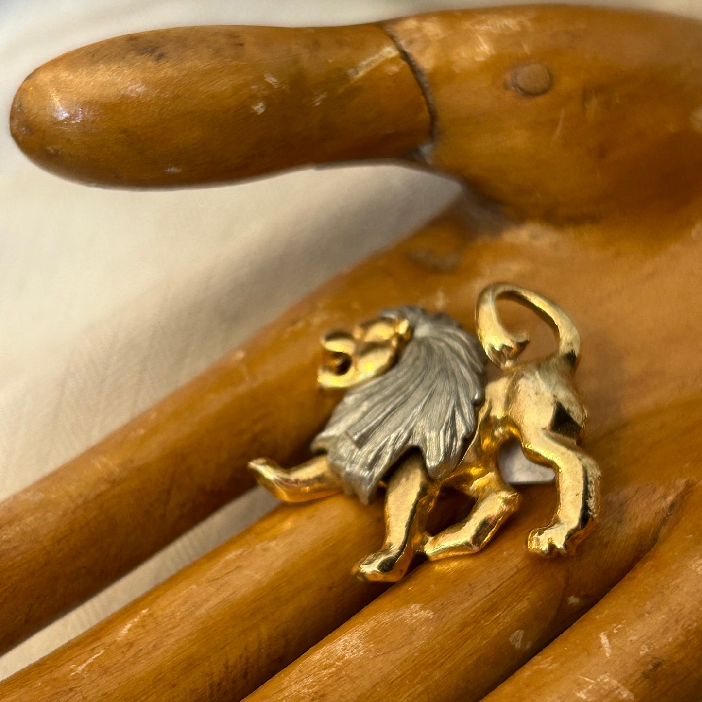 Lion Brooch