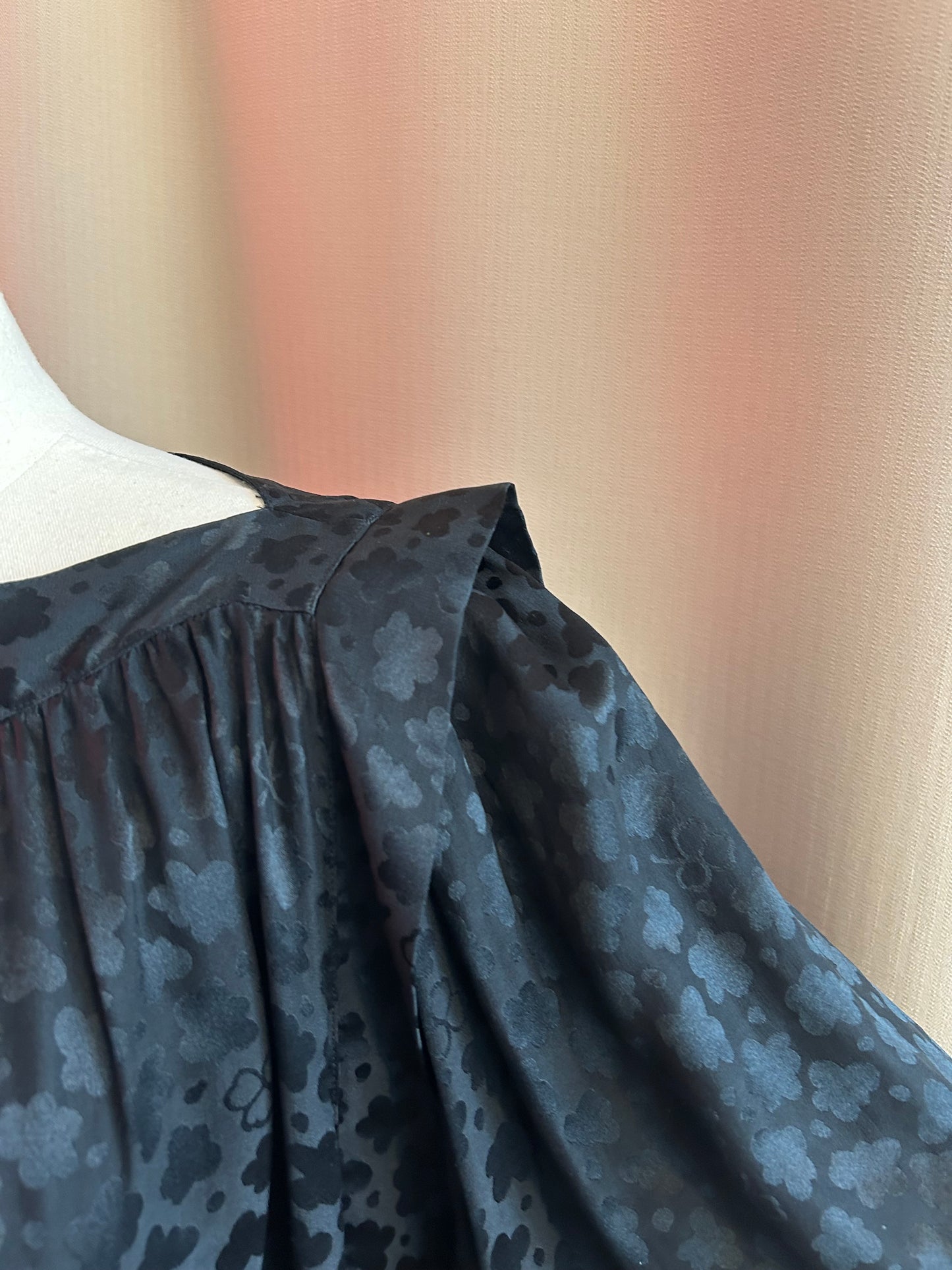 Silk Fenwick Drop Waist Dress