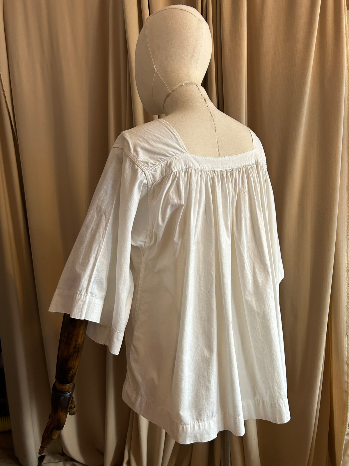 Irish White Cotton Blouse
