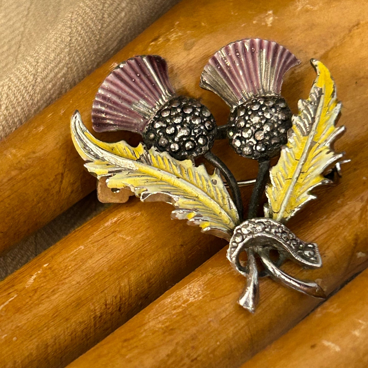 Thistle Brooch
