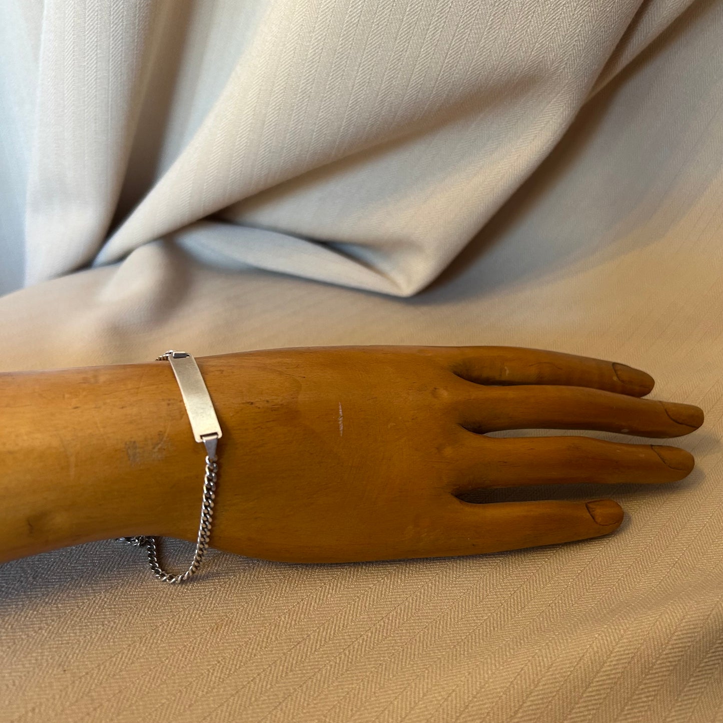 Sterling Silver ID Bracelet