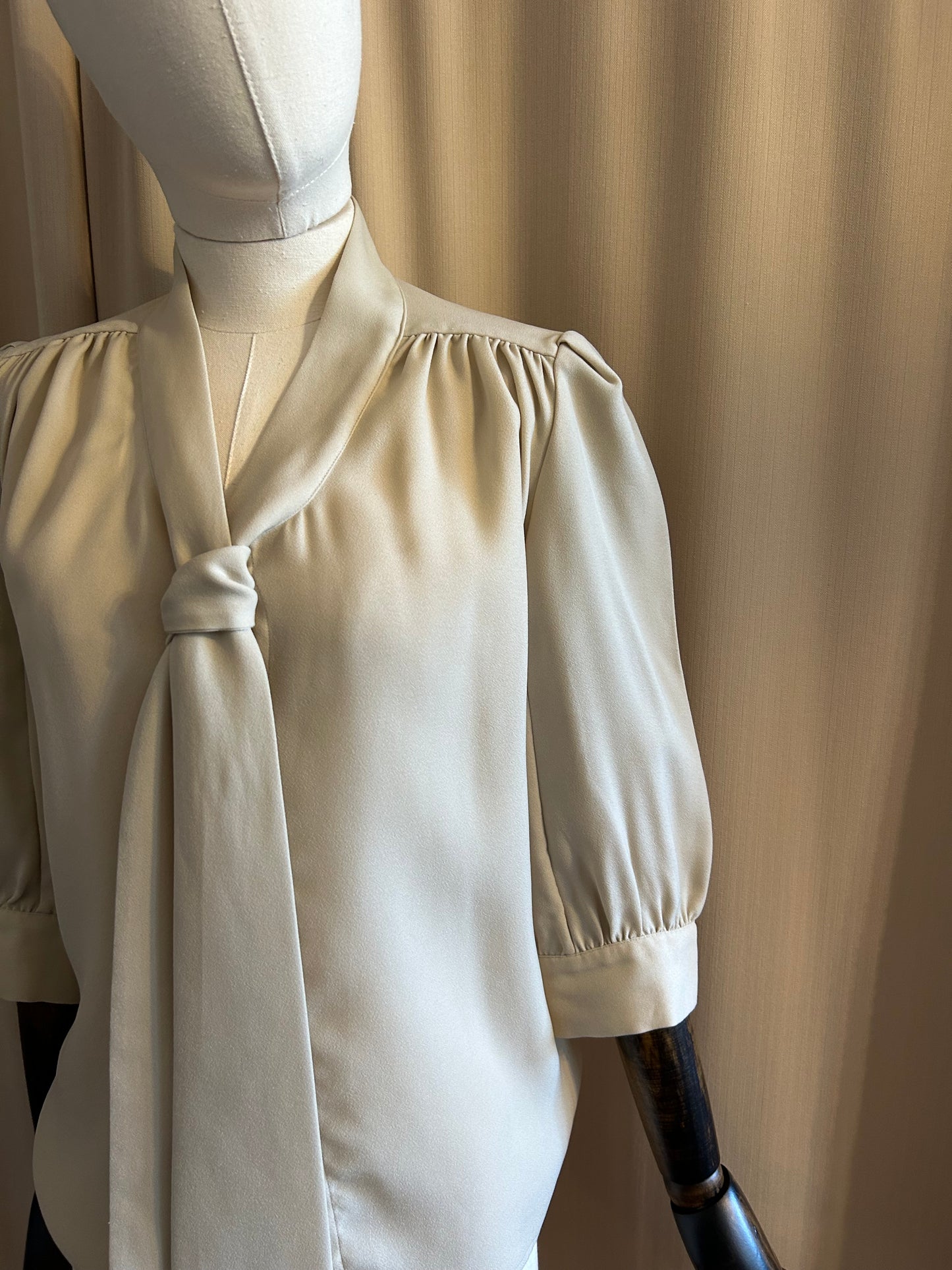 Beige Mulberry Blouse