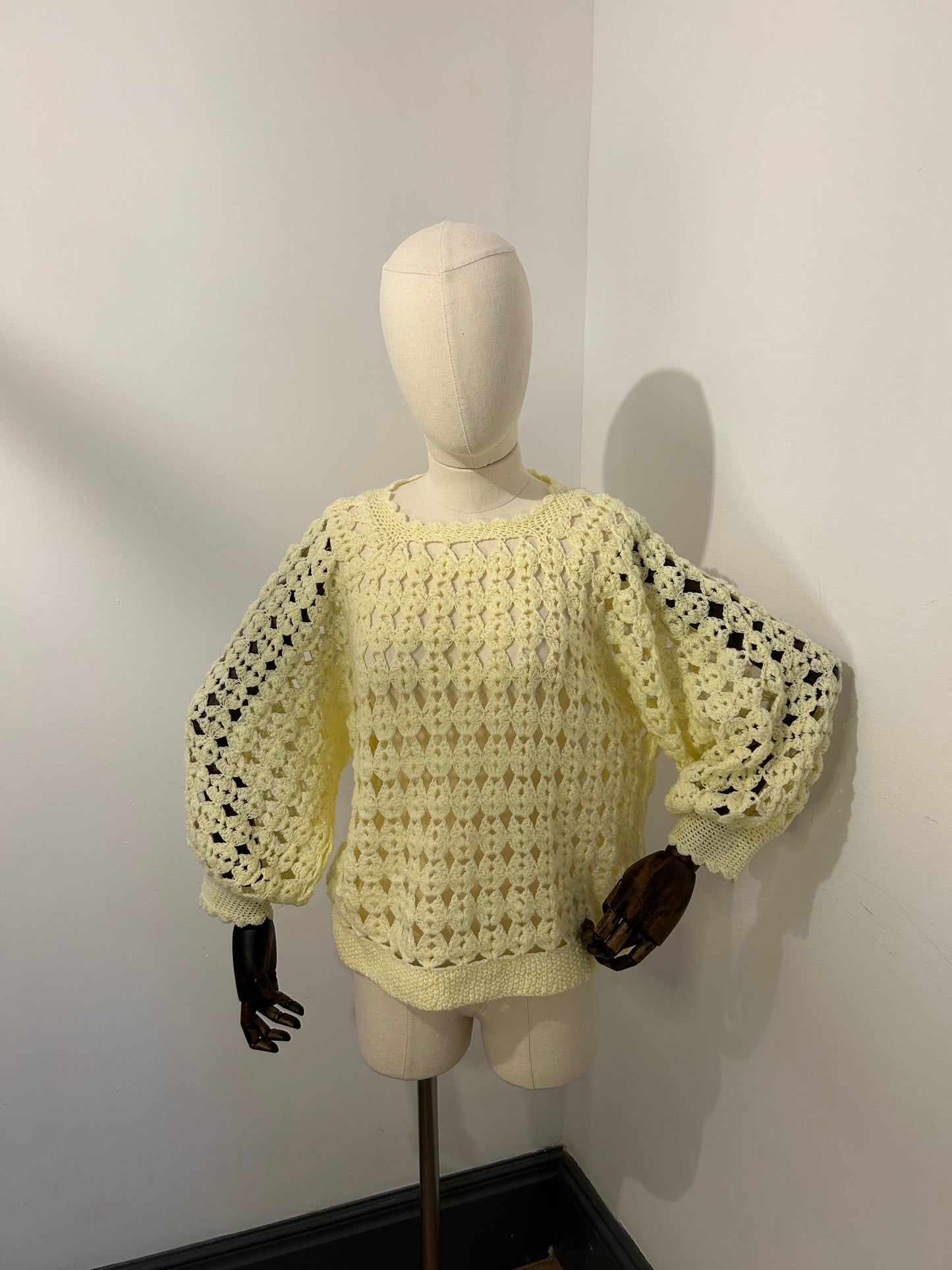 Lemon Crochet Jumper
