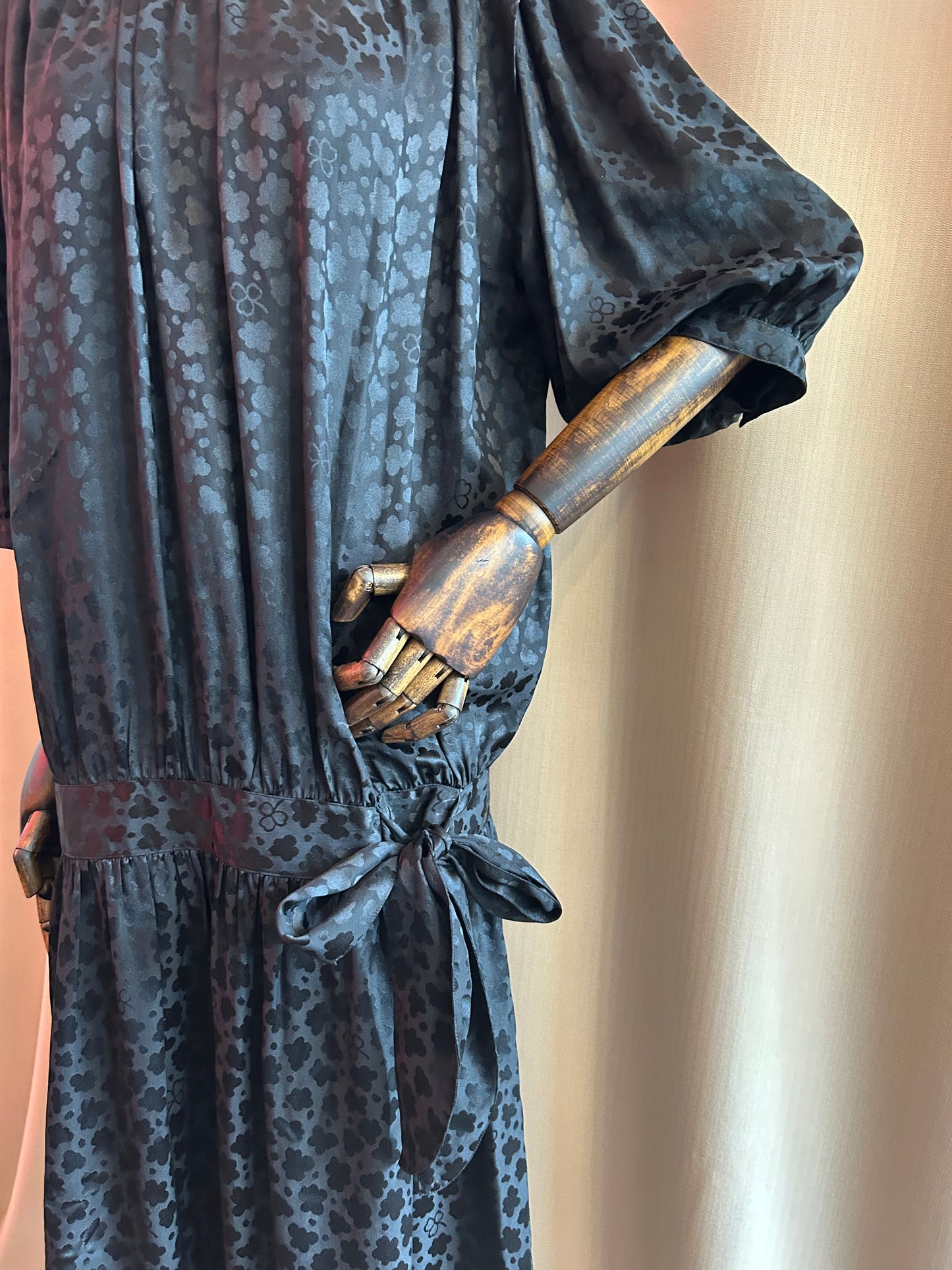 Silk Fenwick Drop Waist Dress