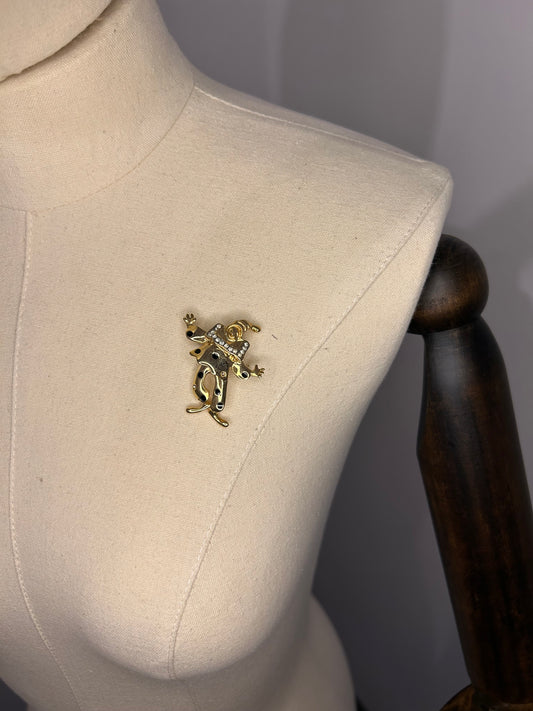 Articulated Clown Brooch