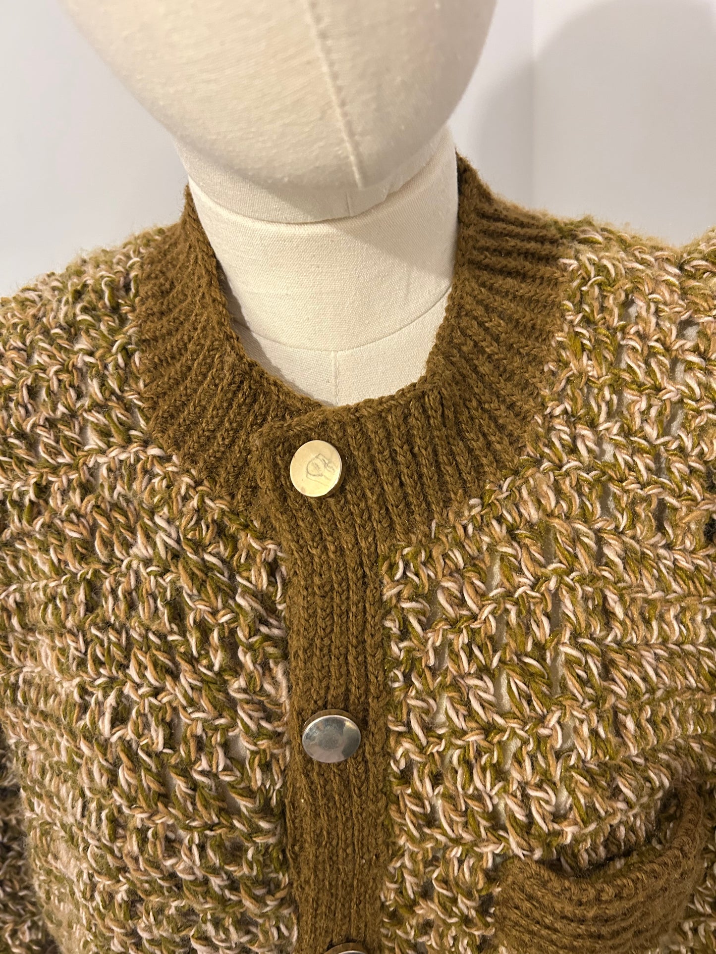 Chunky Brown Cardigan