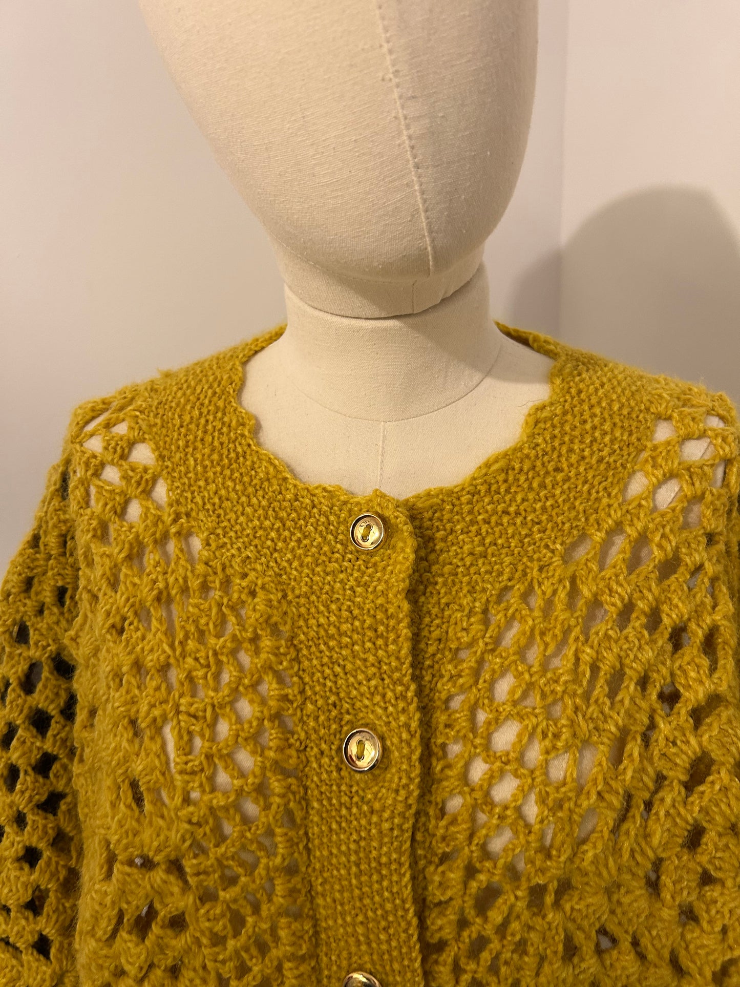 Golden Mustard Cardigan