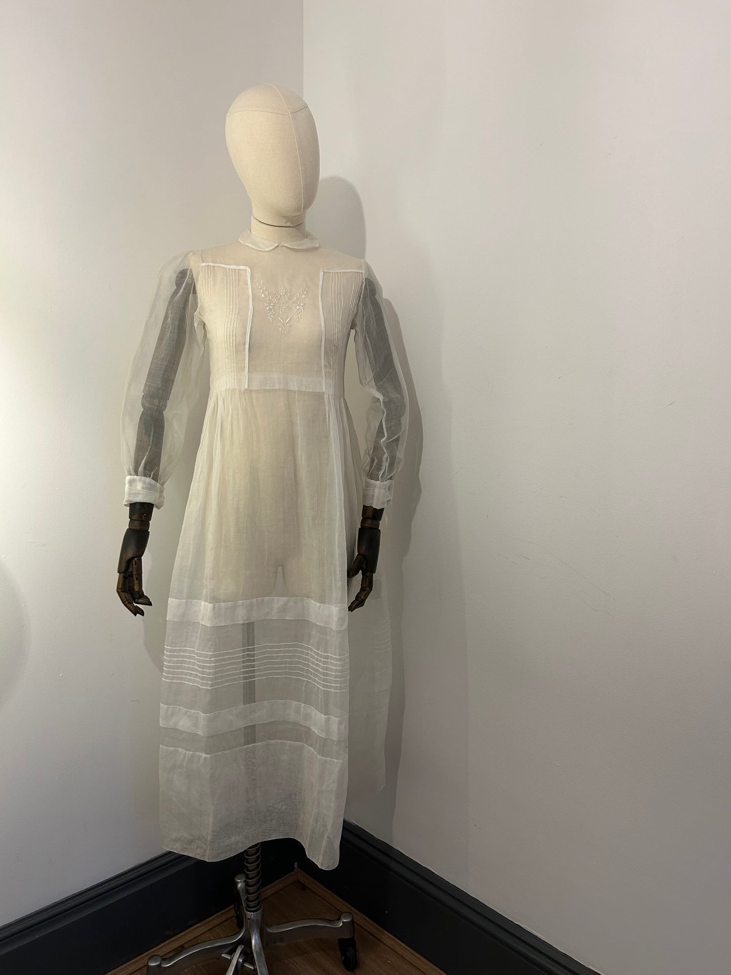 Antique Sheer Victorian Nightgown