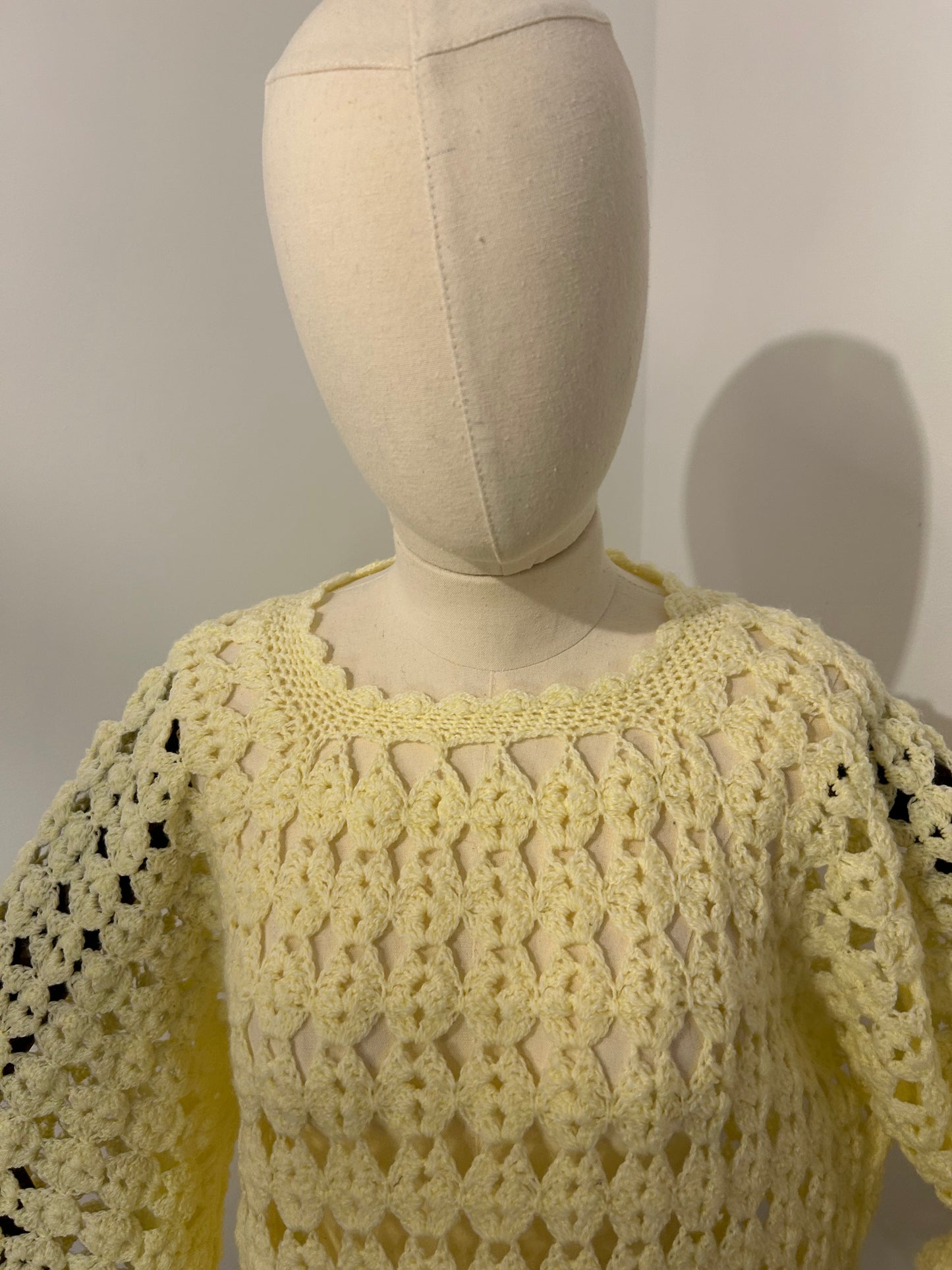 Lemon Crochet Jumper