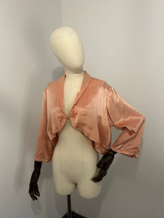 Dusty Pink Bed Jacket
