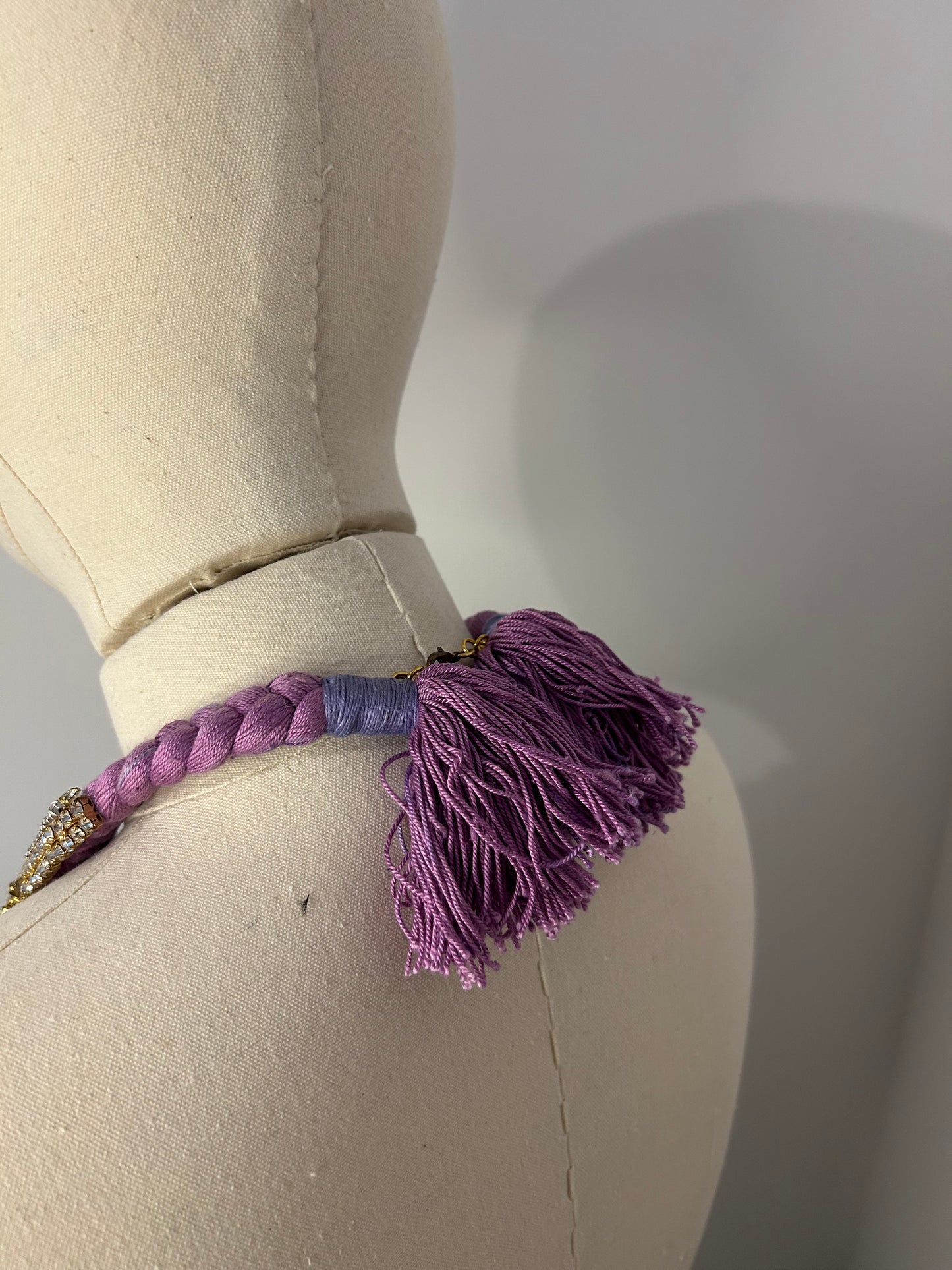 Statement Rhinestone Necklace