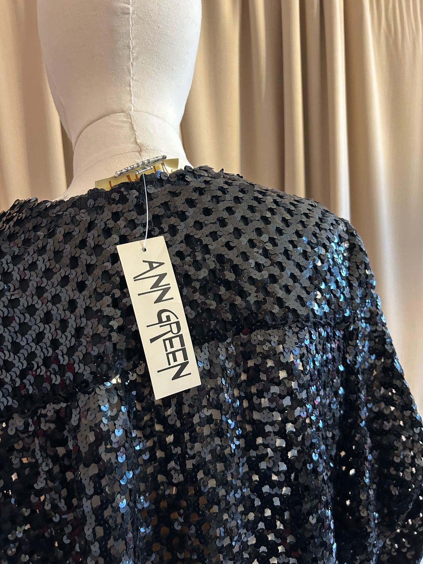 Ann Green Sequin Cardigan