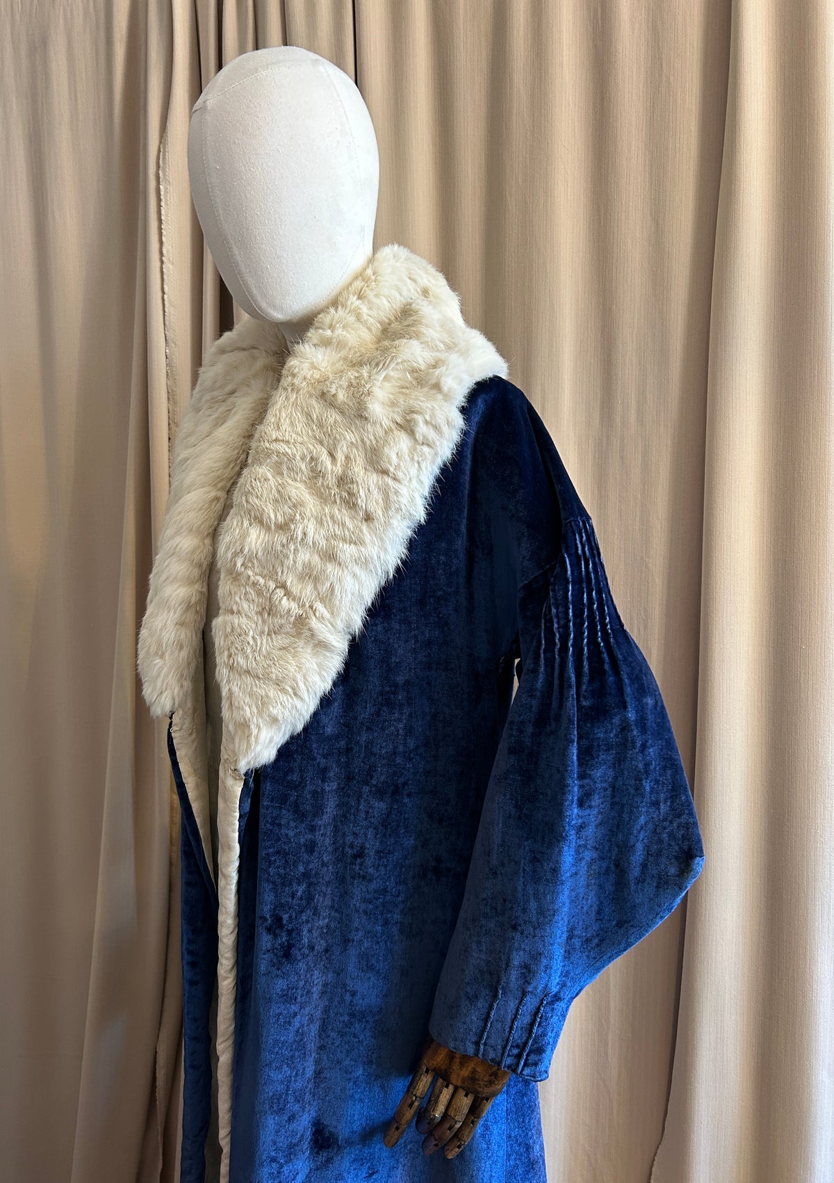 20s Velvet Opera Coat