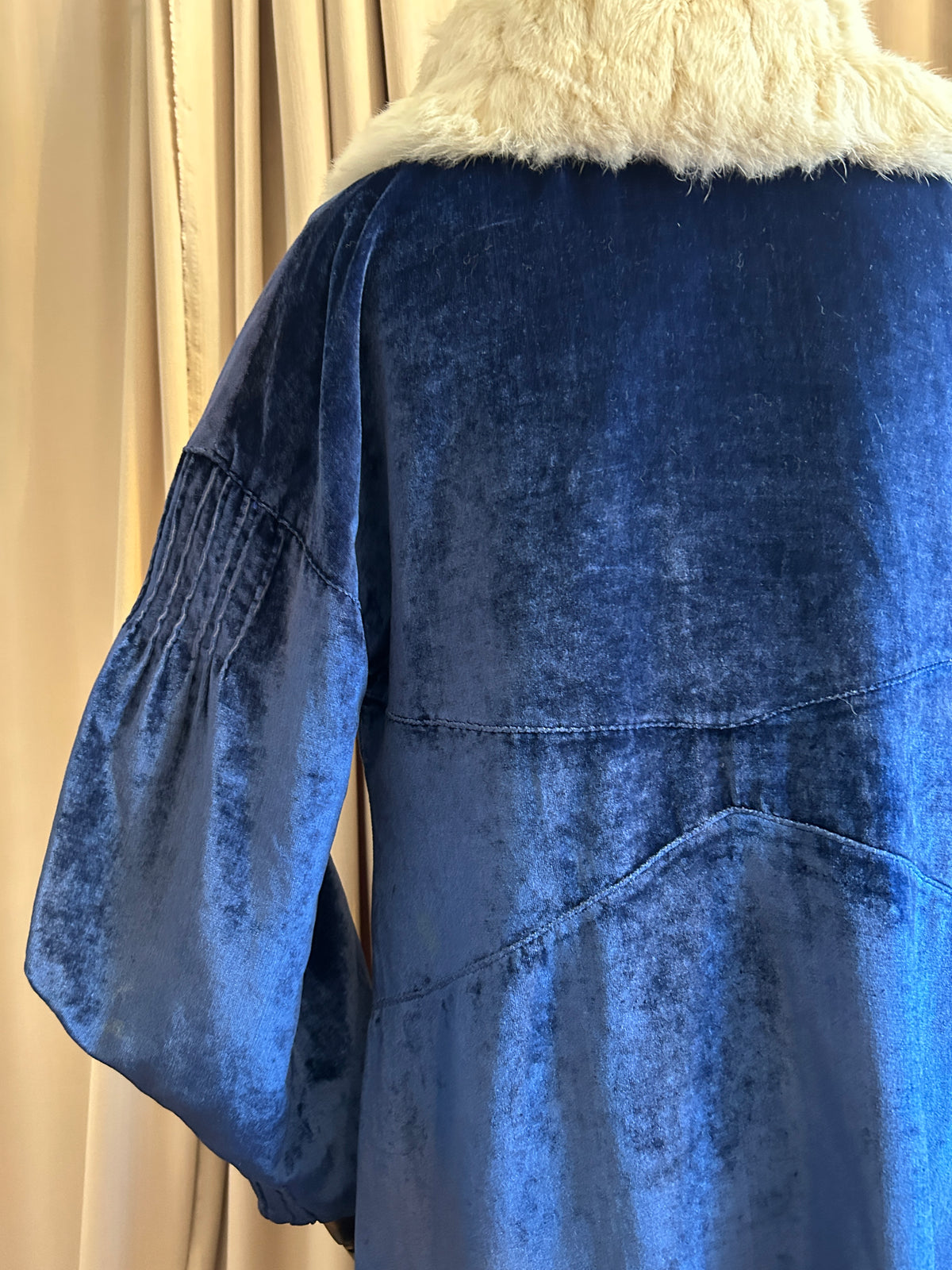 20s Velvet Opera Coat