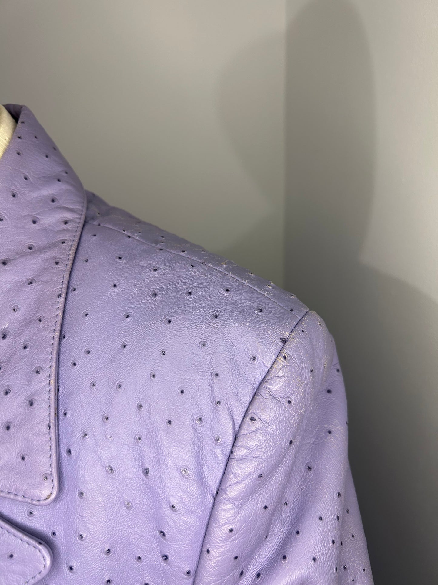 Escada Leather Blazer