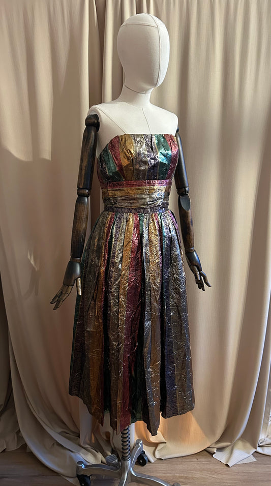 Metallic Radley Gown