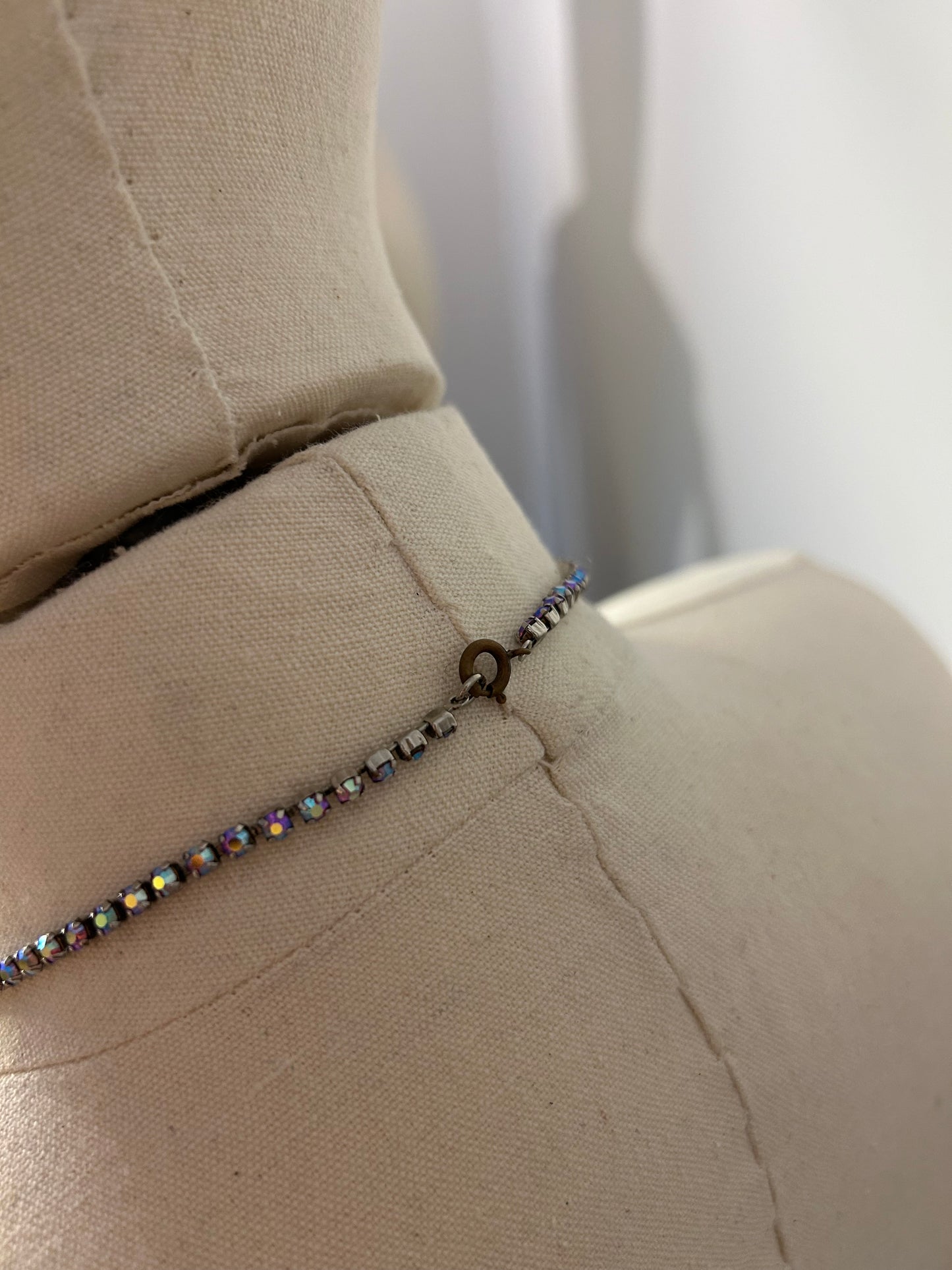 Pink Diamanté Necklace