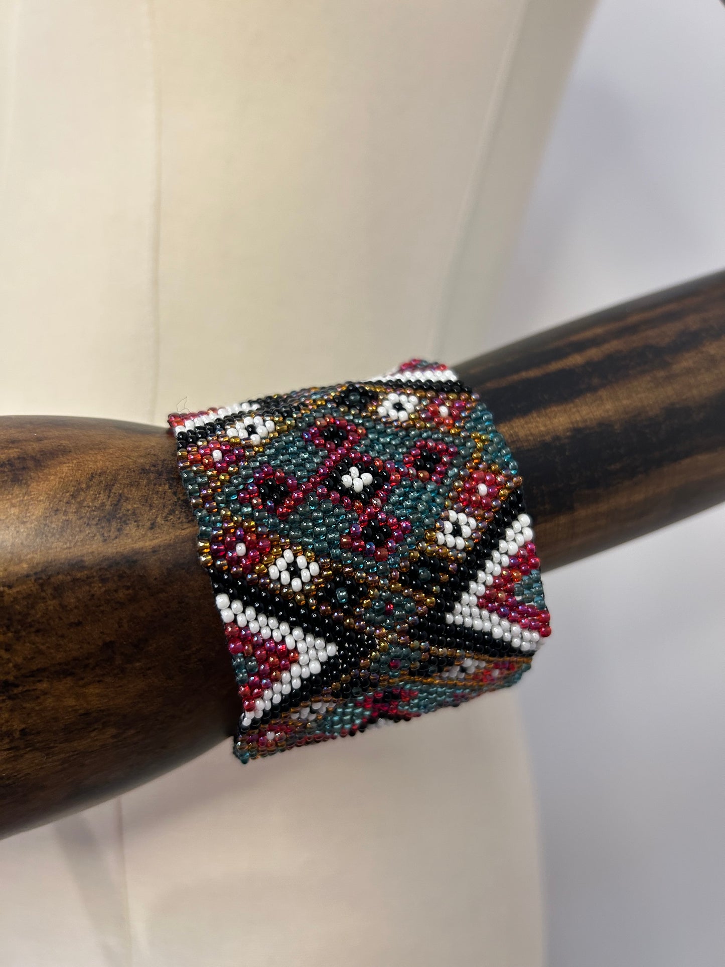 Beaded Aztec Bracelet