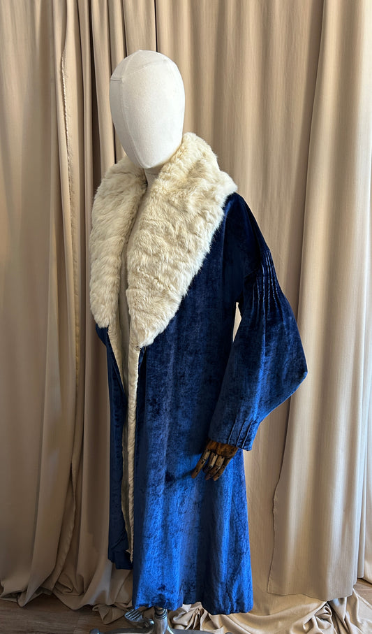 20s Velvet Opera Coat